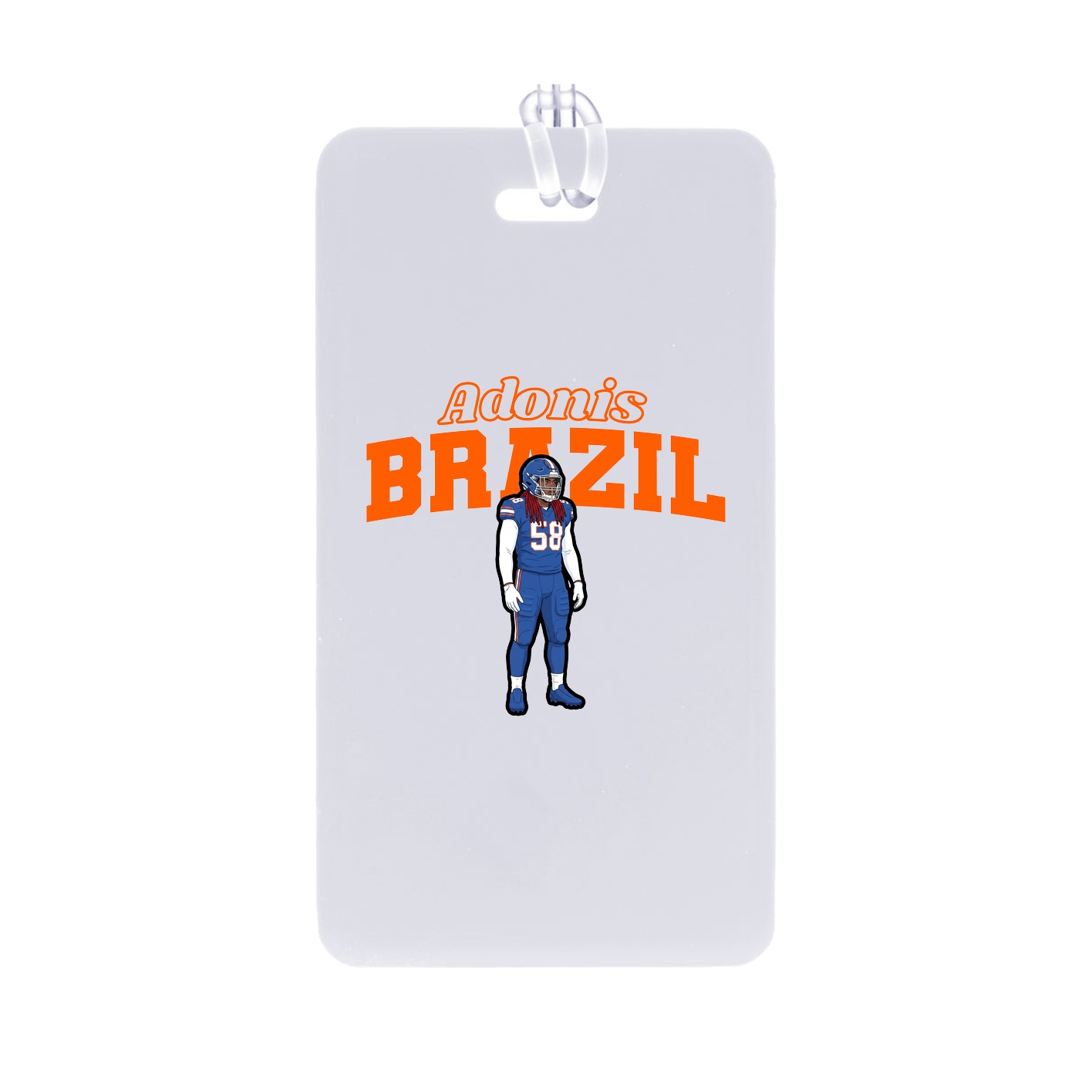 Bag Tag — Name Arch in Classic
