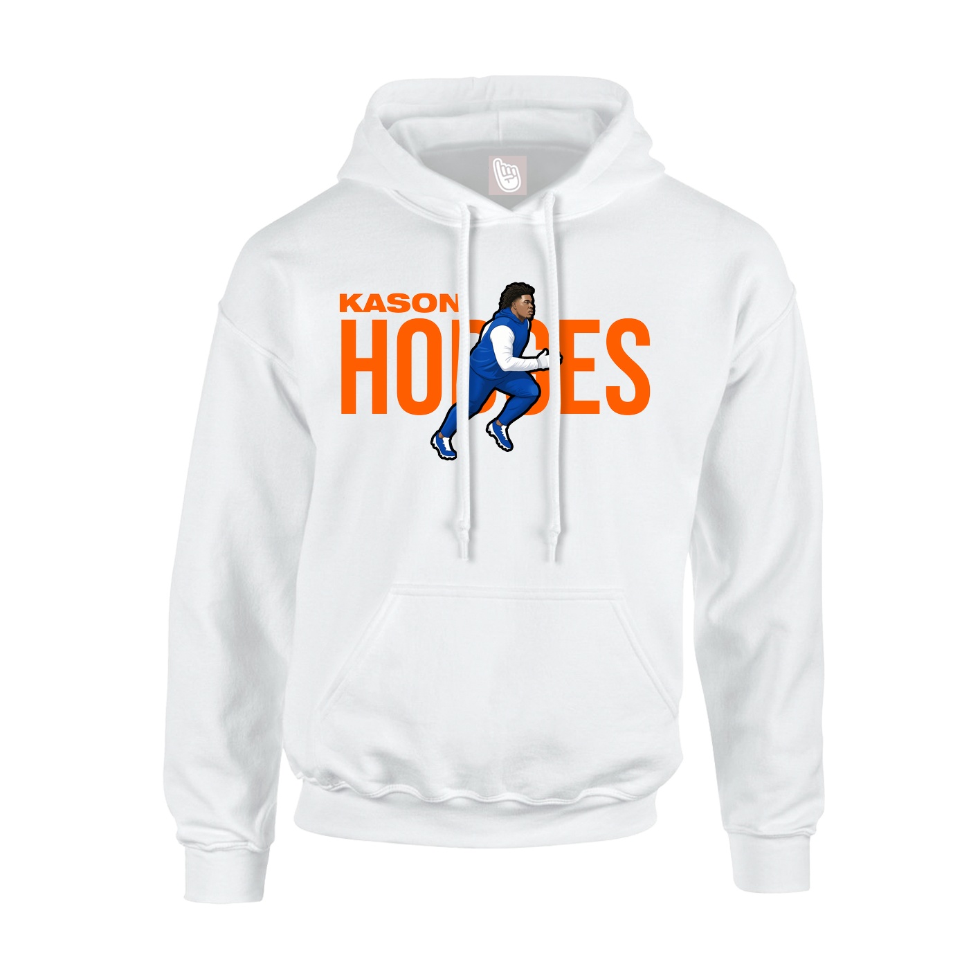 Hoodie — Player Name in White