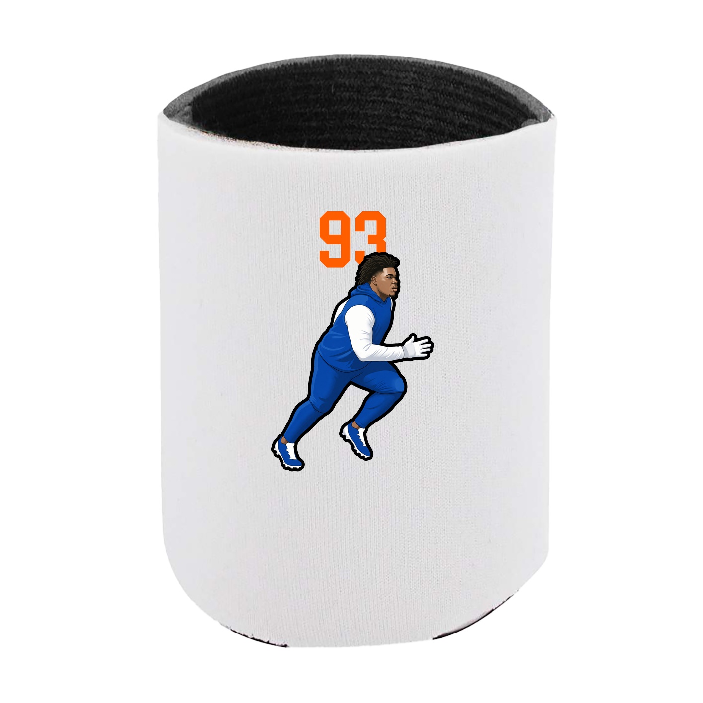 Can Holder — Number Top in White
