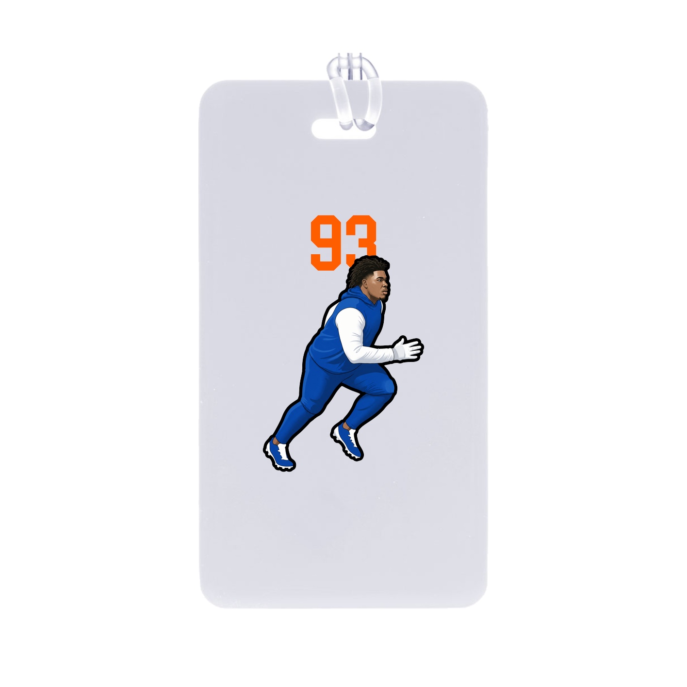 Bag Tag — Number Top in Classic