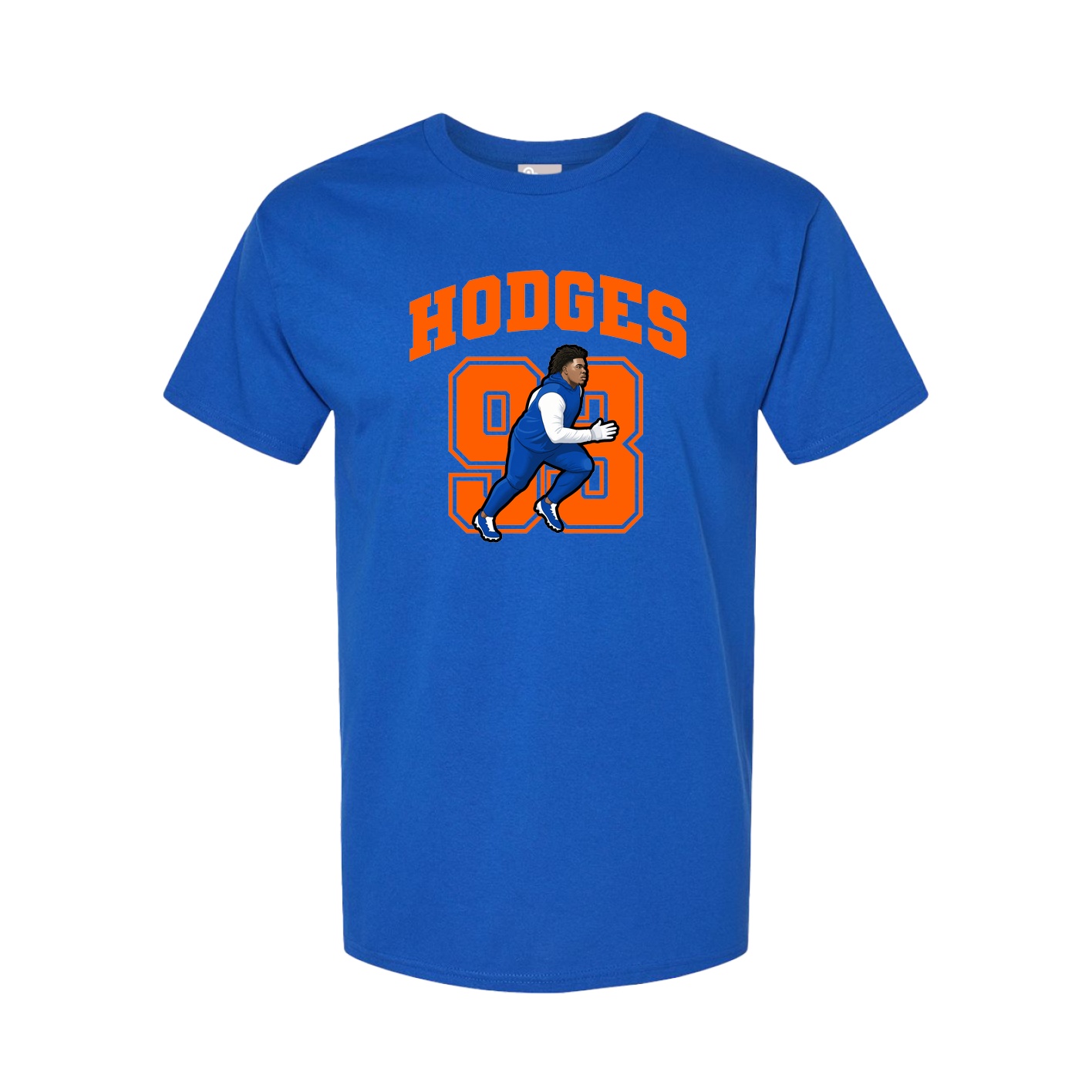 Youth Tee — Number in Royal