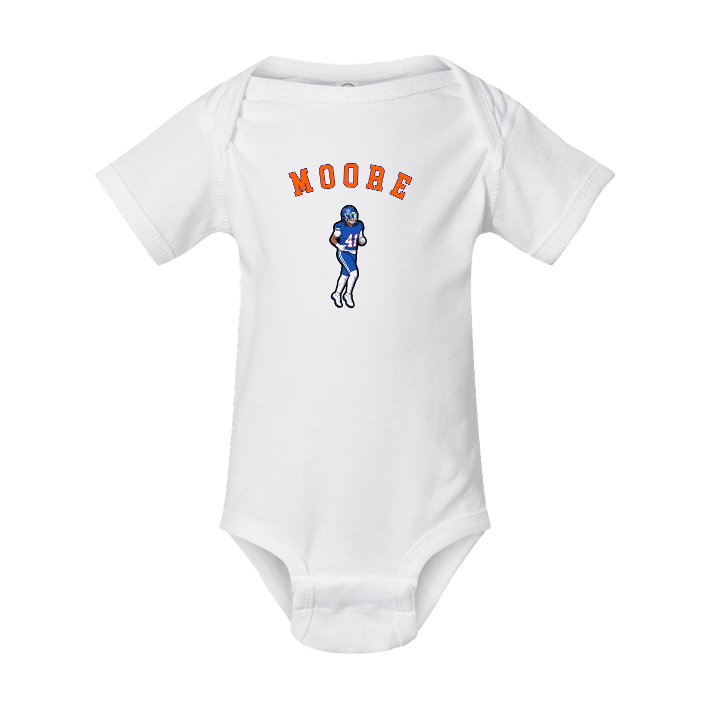 Baby Onesie — Shirsey Arch in White