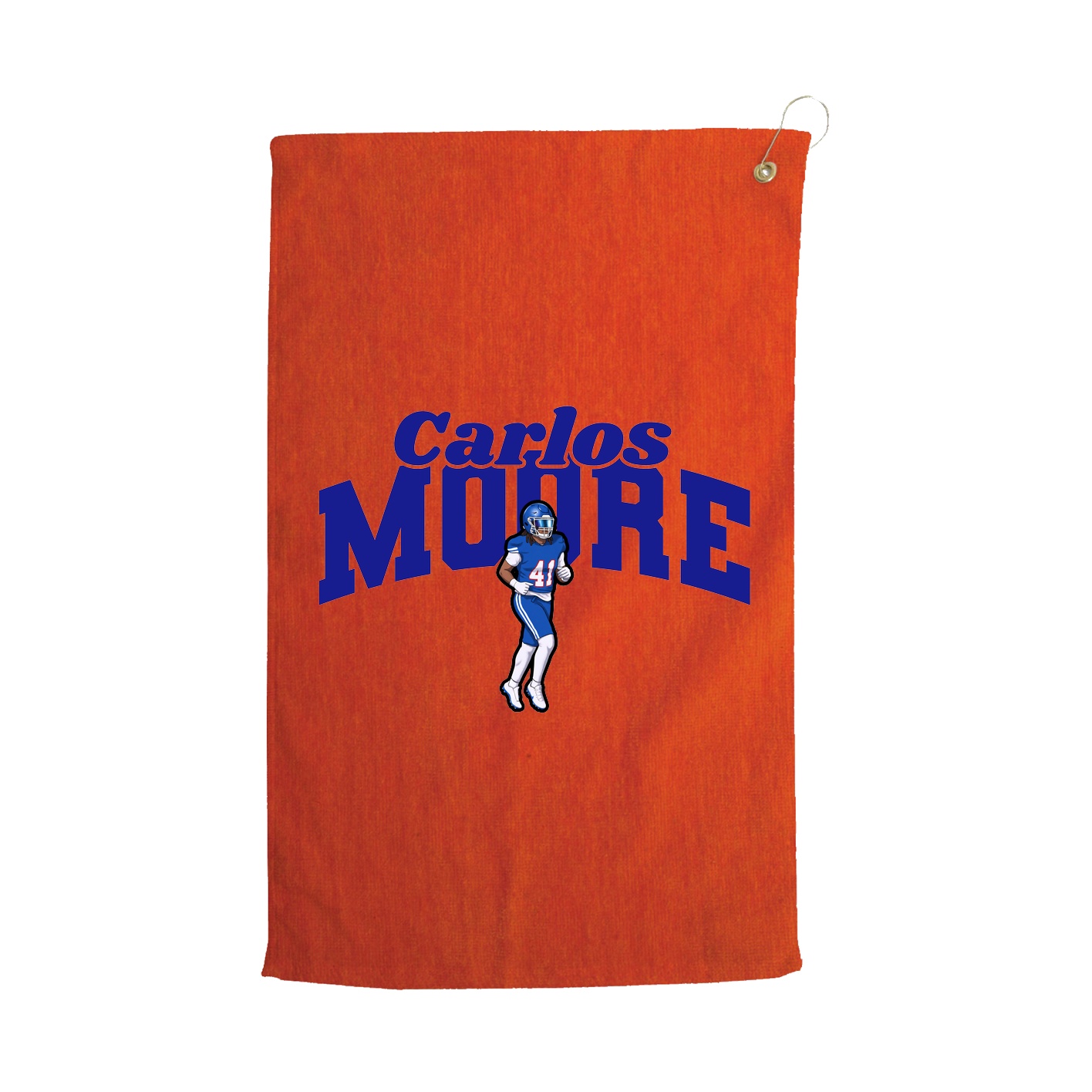 Golf Towel — Signature Arch in Orange