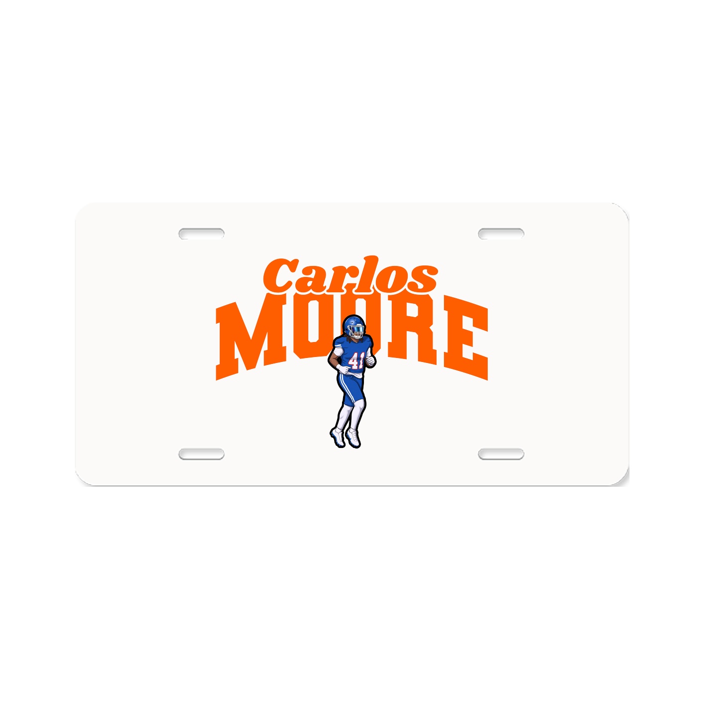 License Plate — Signature Arch in Classic