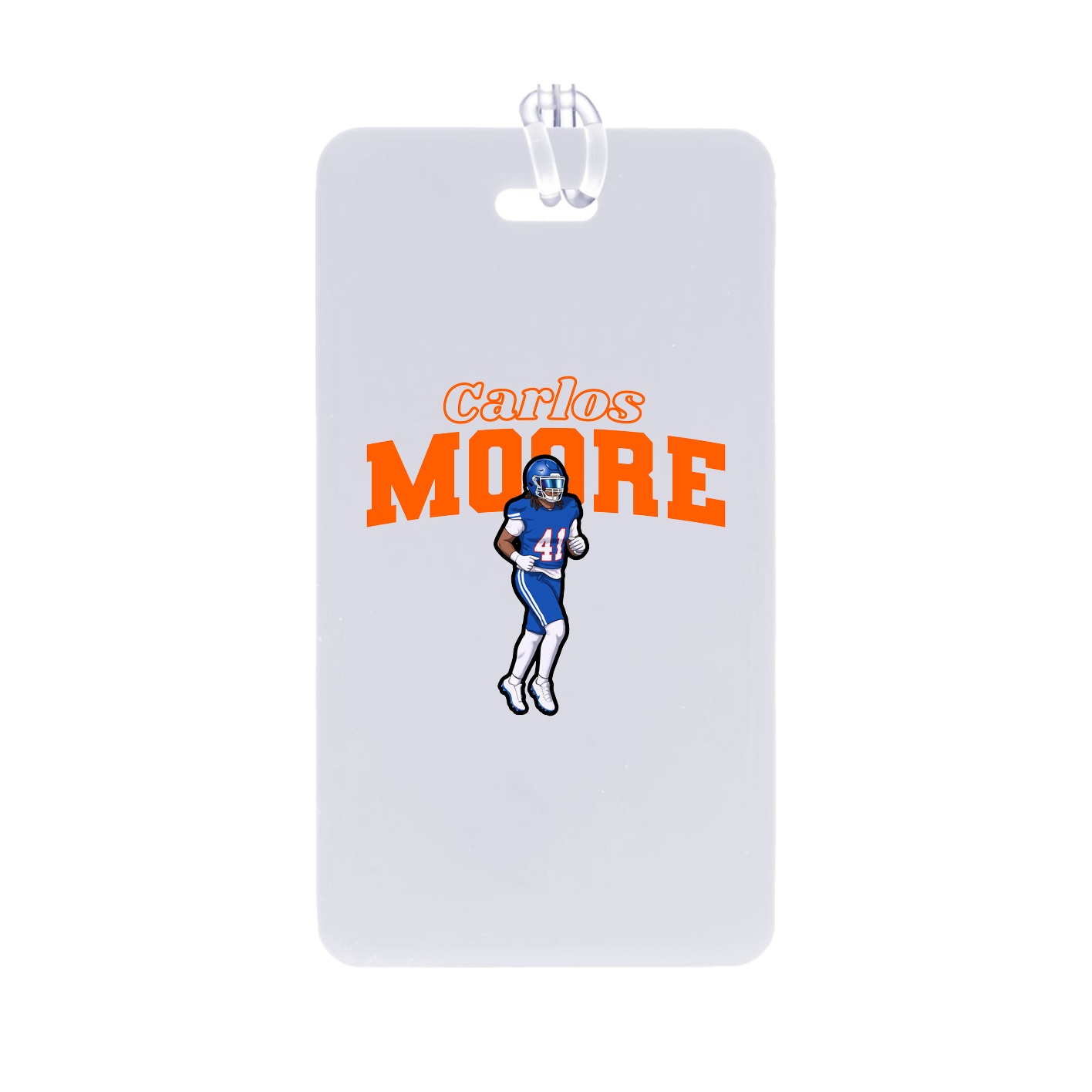 Bag Tag — Name Arch in Classic
