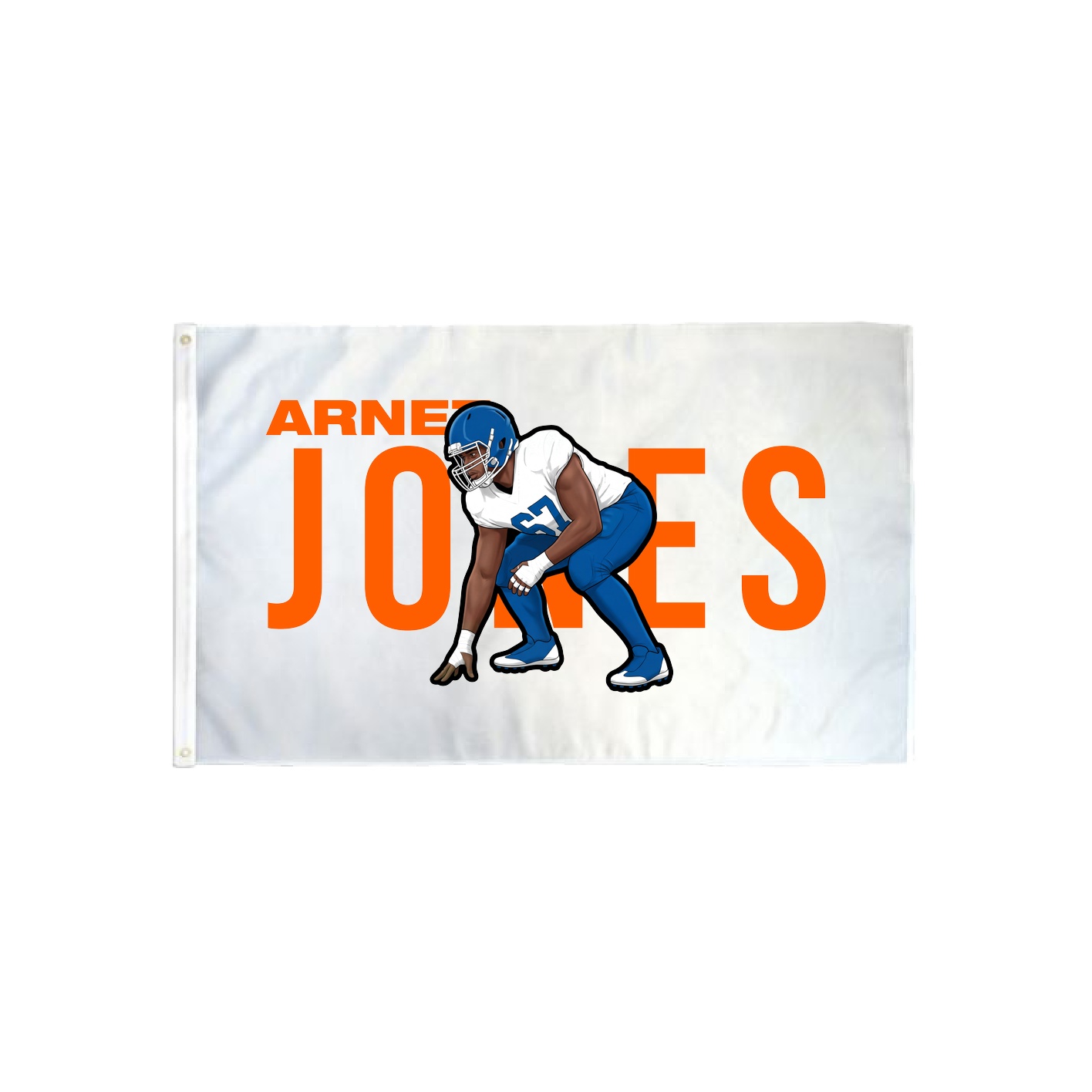 3x5 Flag — Player Name in Classic