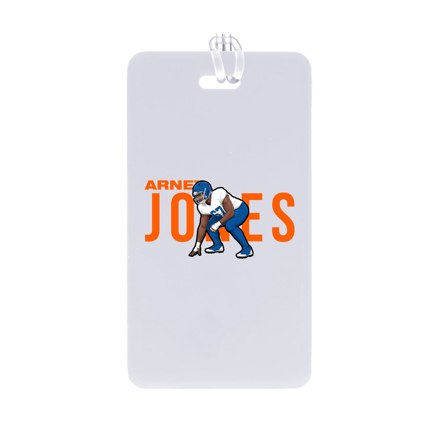 Bag Tag — Player Name in Classic