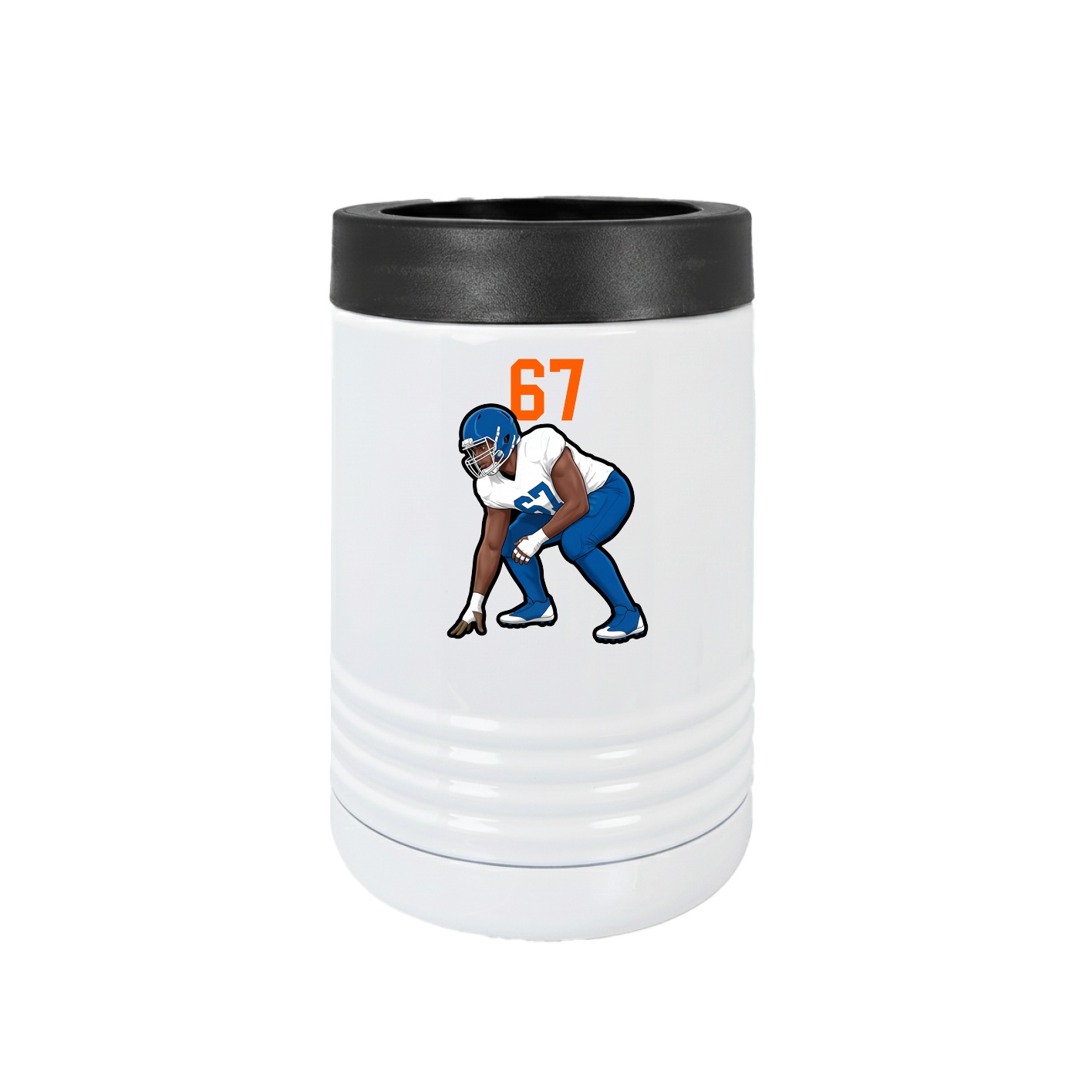 Beverage Holder — Number Top in White