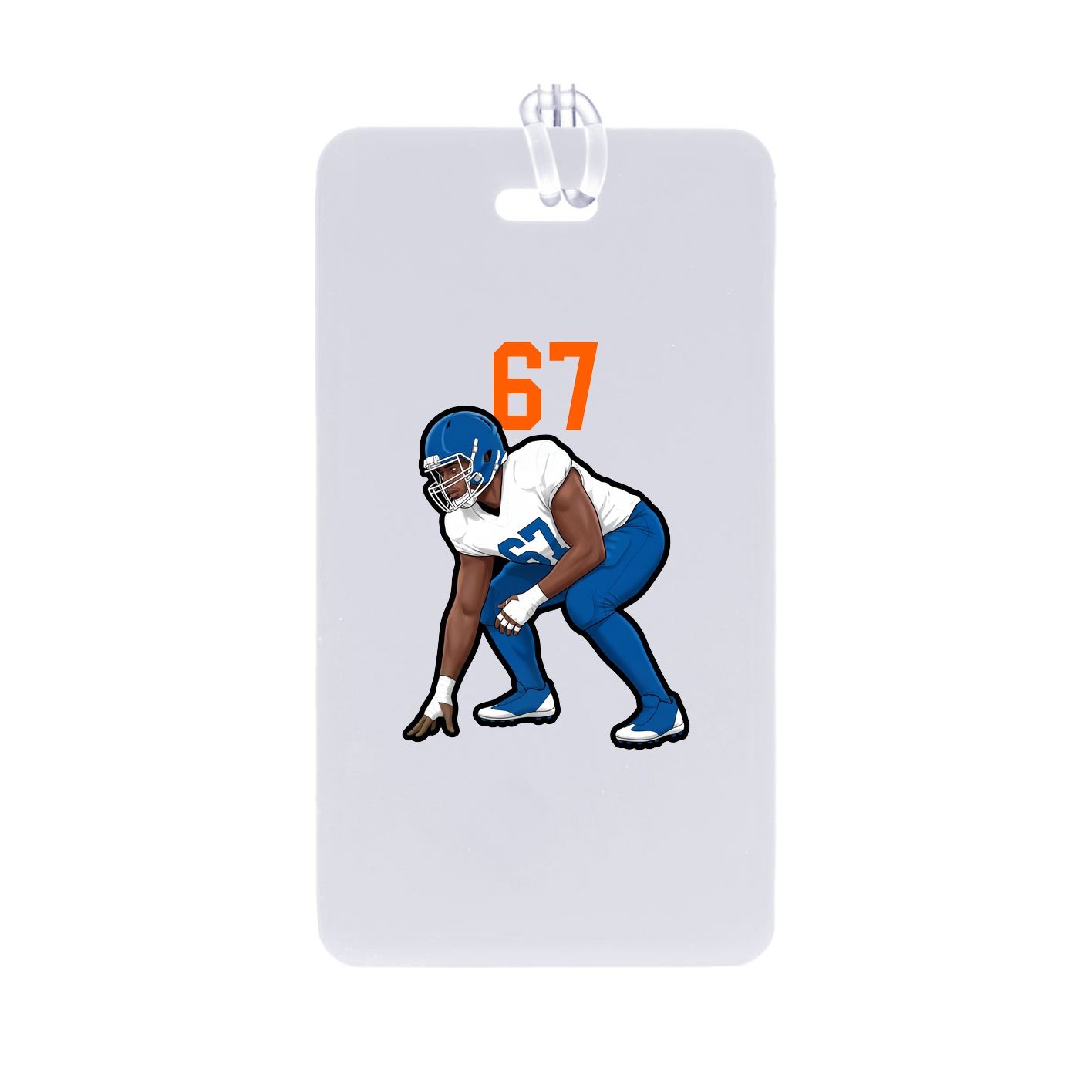 Bag Tag — Number Top in Classic