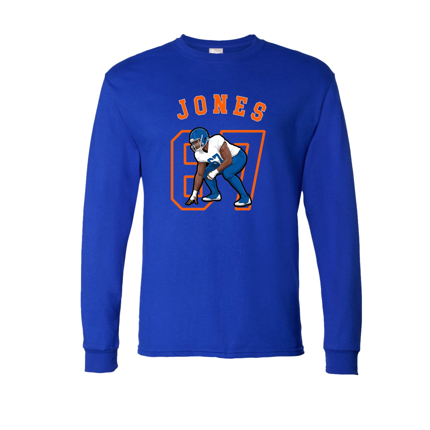Long Sleeve Tee — Shirsey Arch in Royal