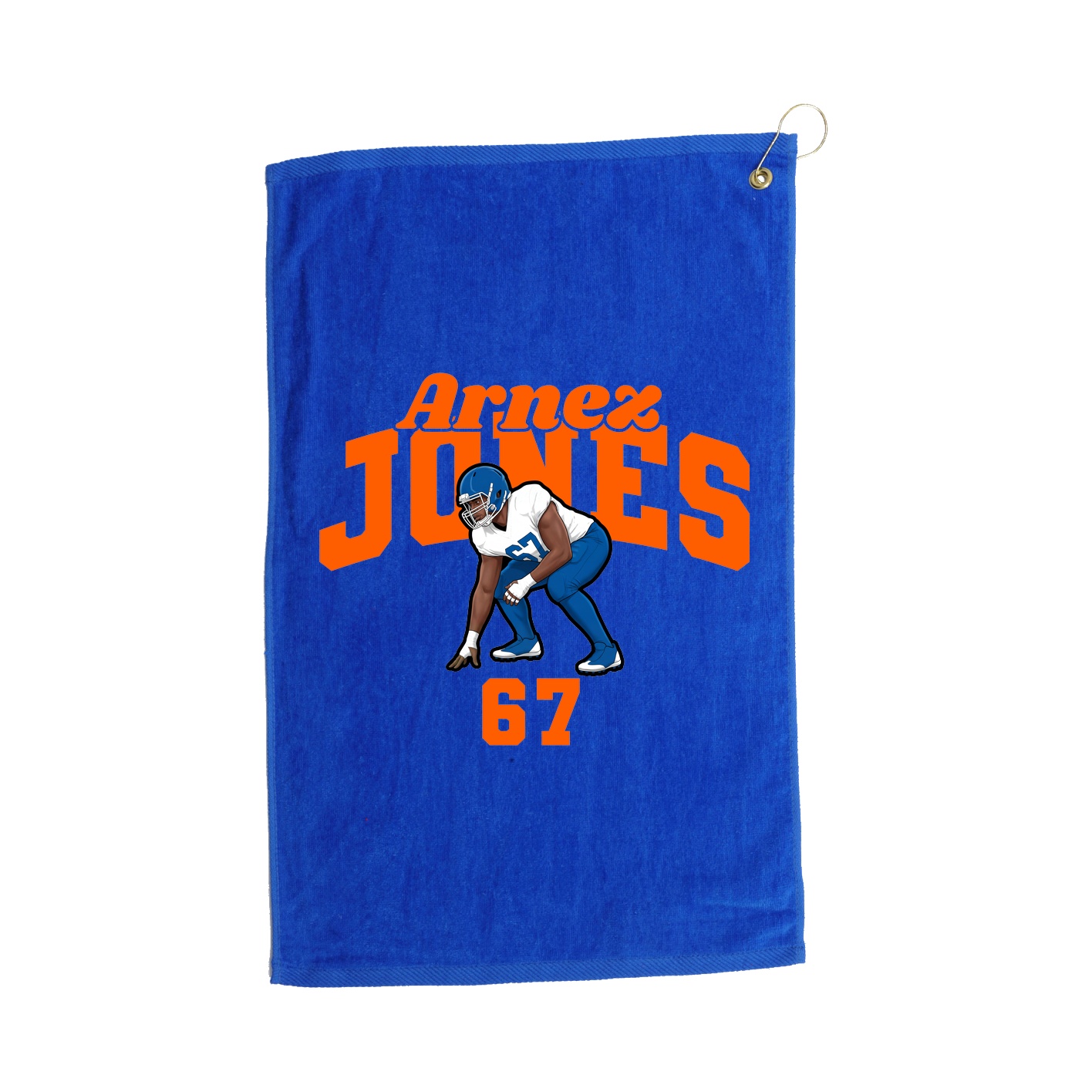 Golf Towel — Signature Arch in Royal