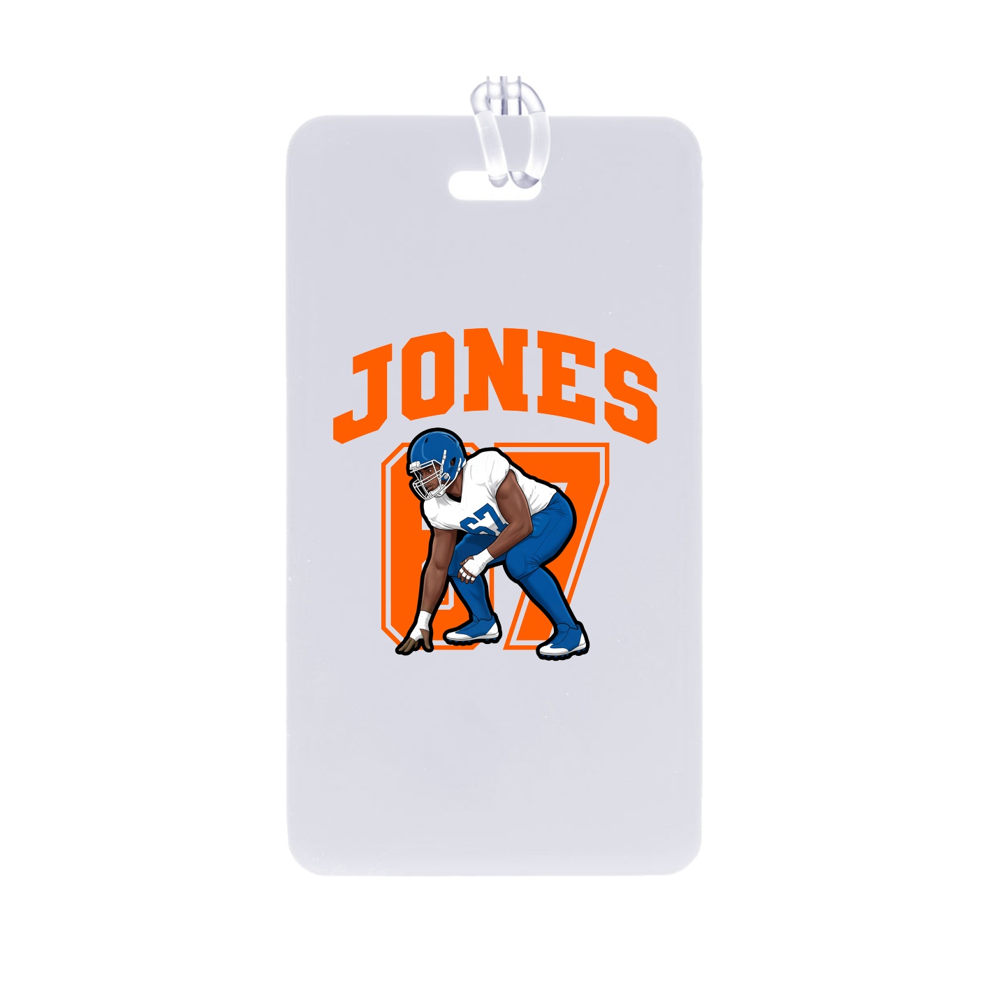 Bag Tag — Number in Classic
