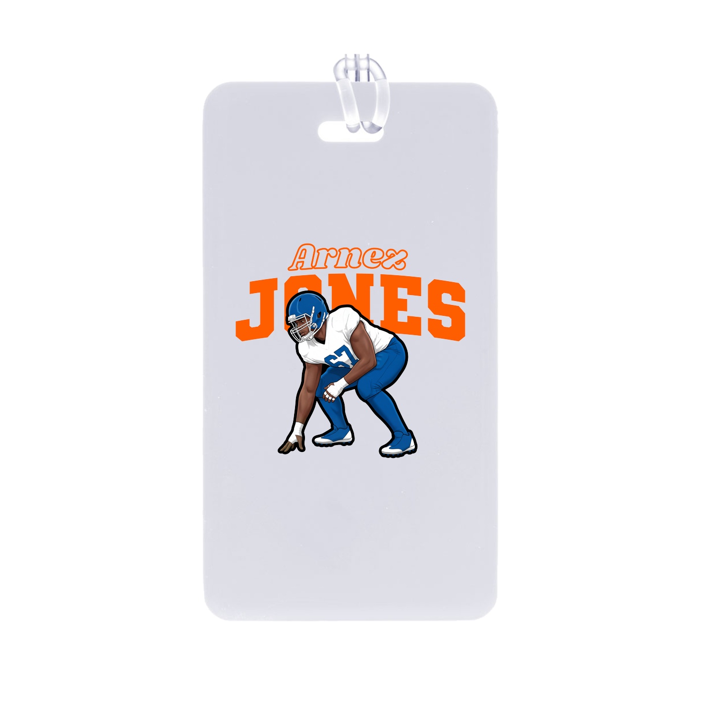 Bag Tag — Name Arch in Classic