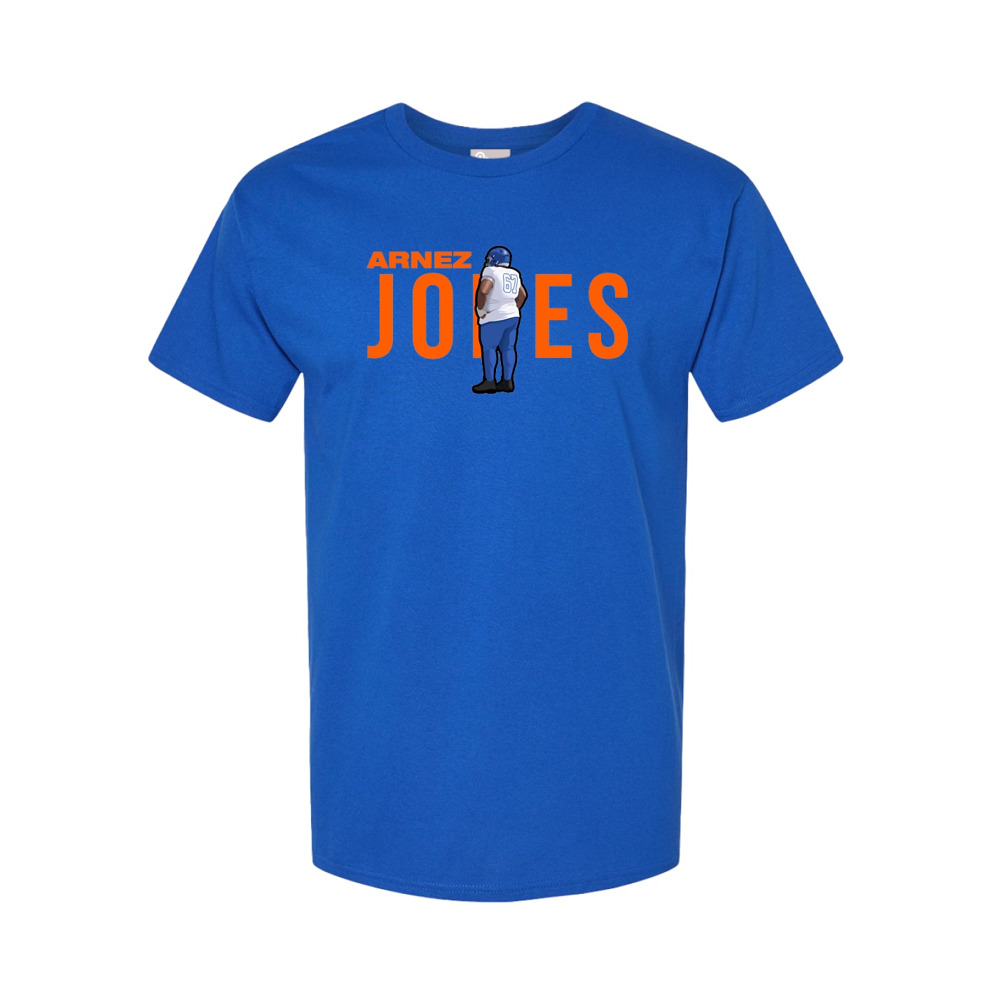 Tee — Player Name in Royal
