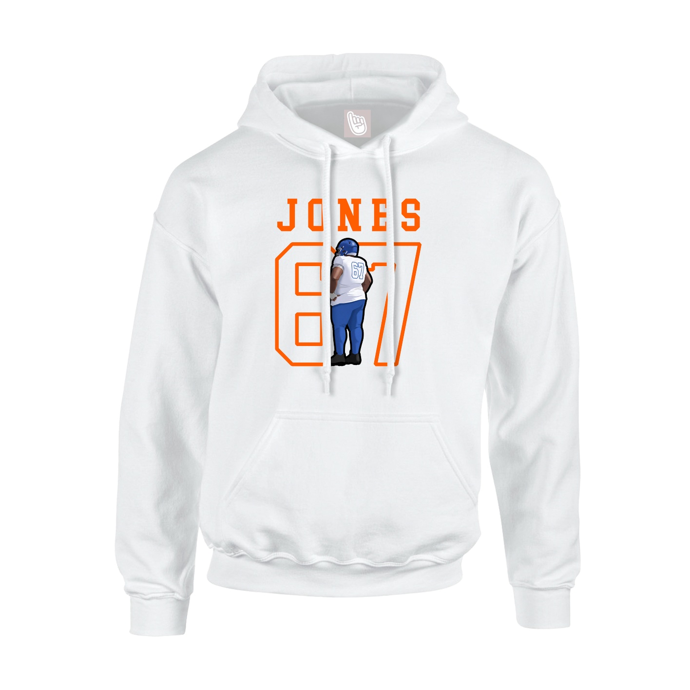 Youth Hoodie — Shirsey in White
