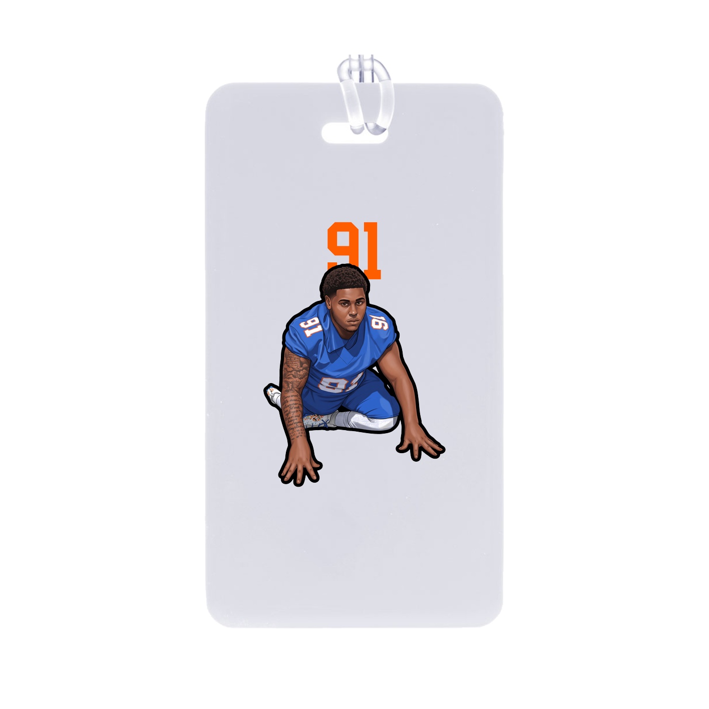Bag Tag — Number Top in Classic