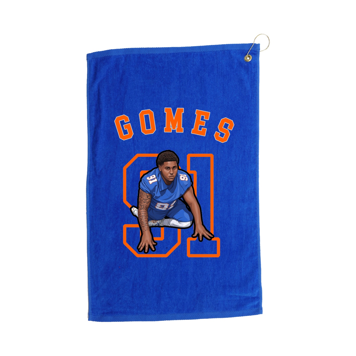 Golf Towel — Shirsey Arch in Royal