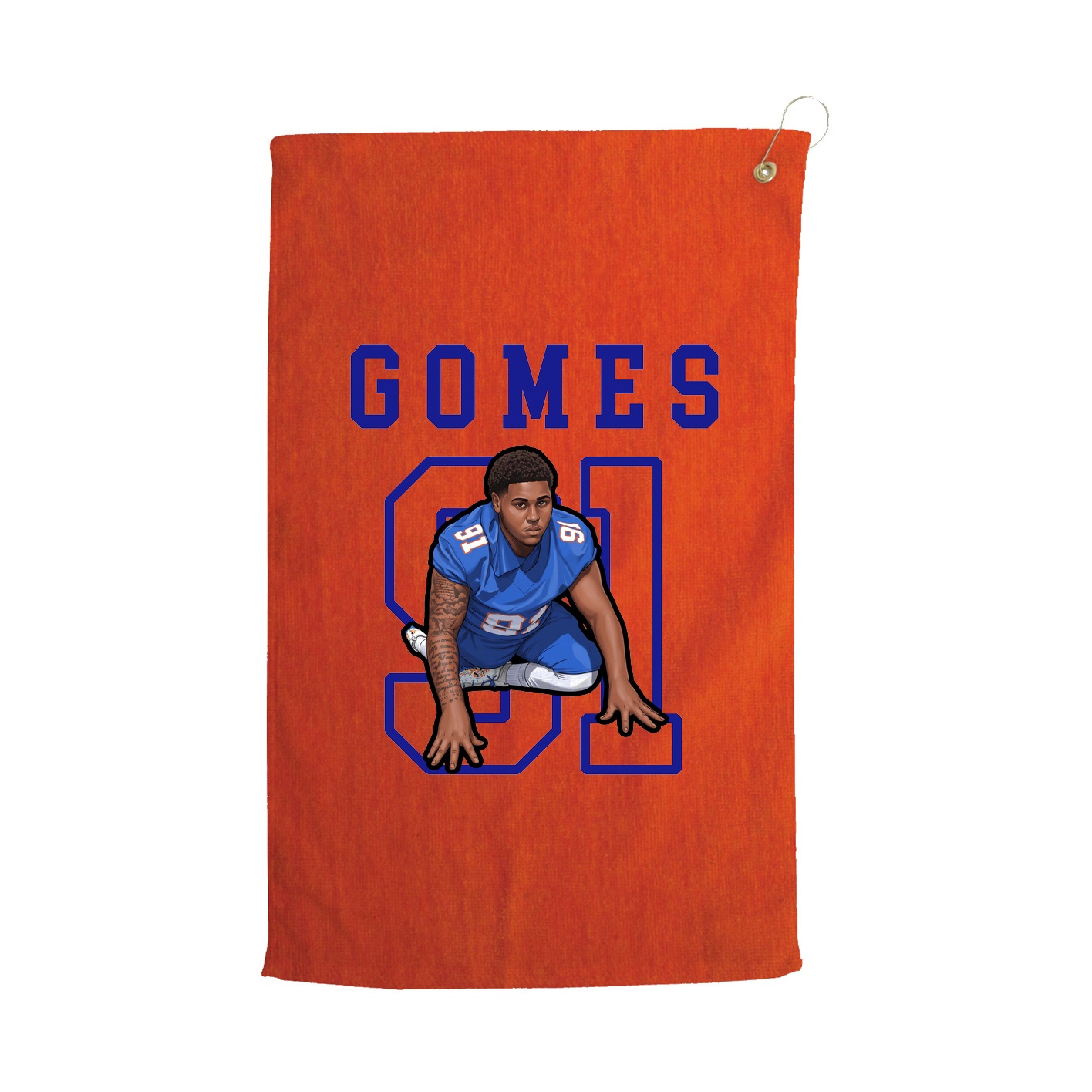 Golf Towel — Shirsey in Orange