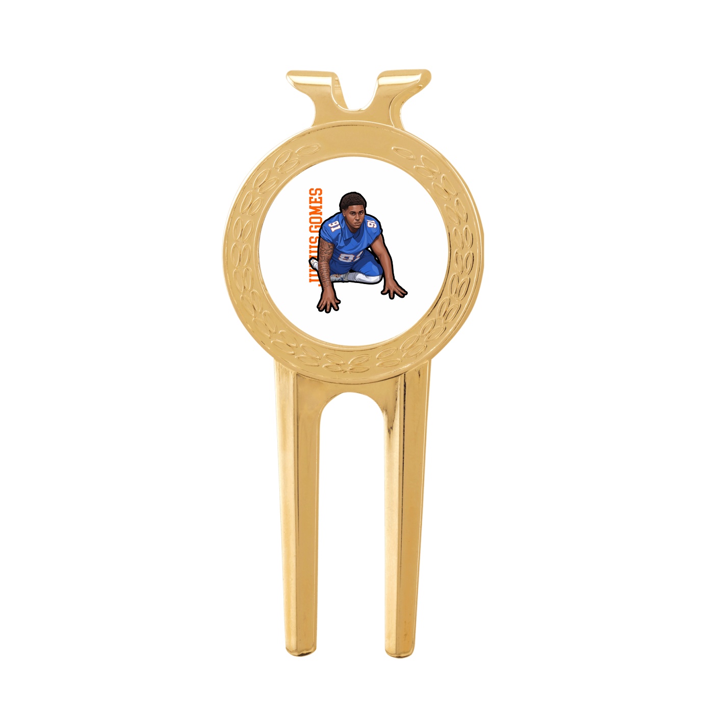 Divot Tool with Ball Marker — Name Vertical in Classic