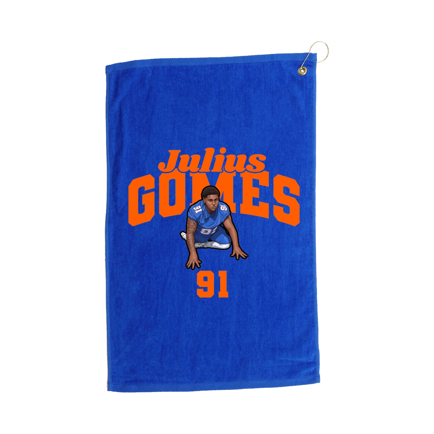 Golf Towel — Signature Arch in Royal