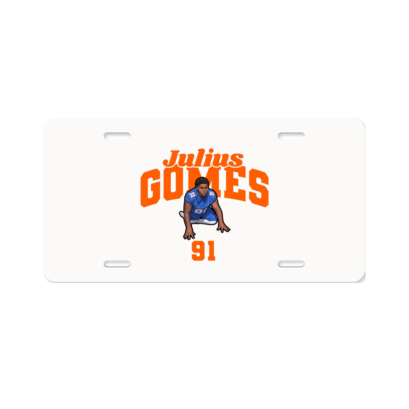 License Plate — Signature Arch in Classic