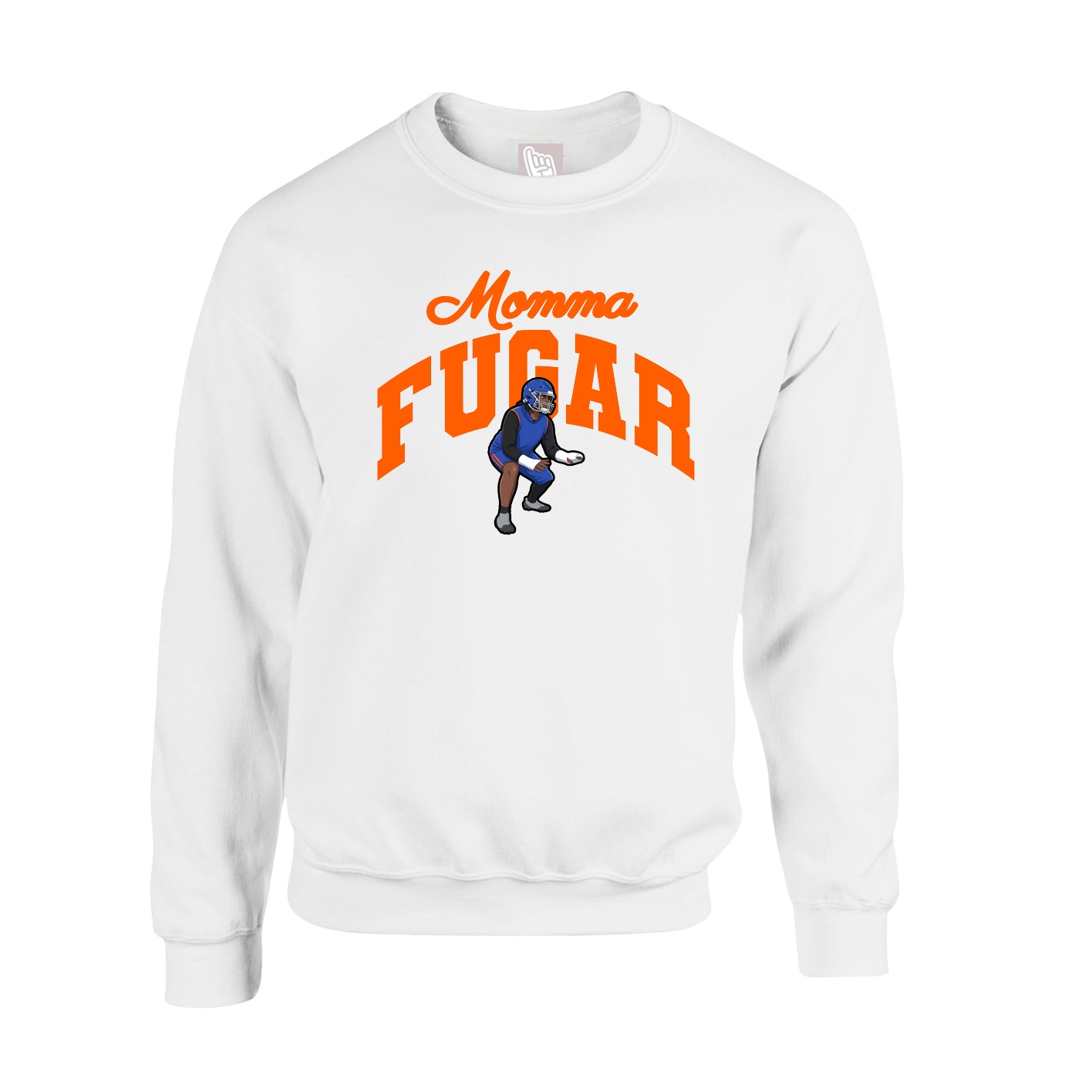 Fleece Crew — Mothers Day Arch in White