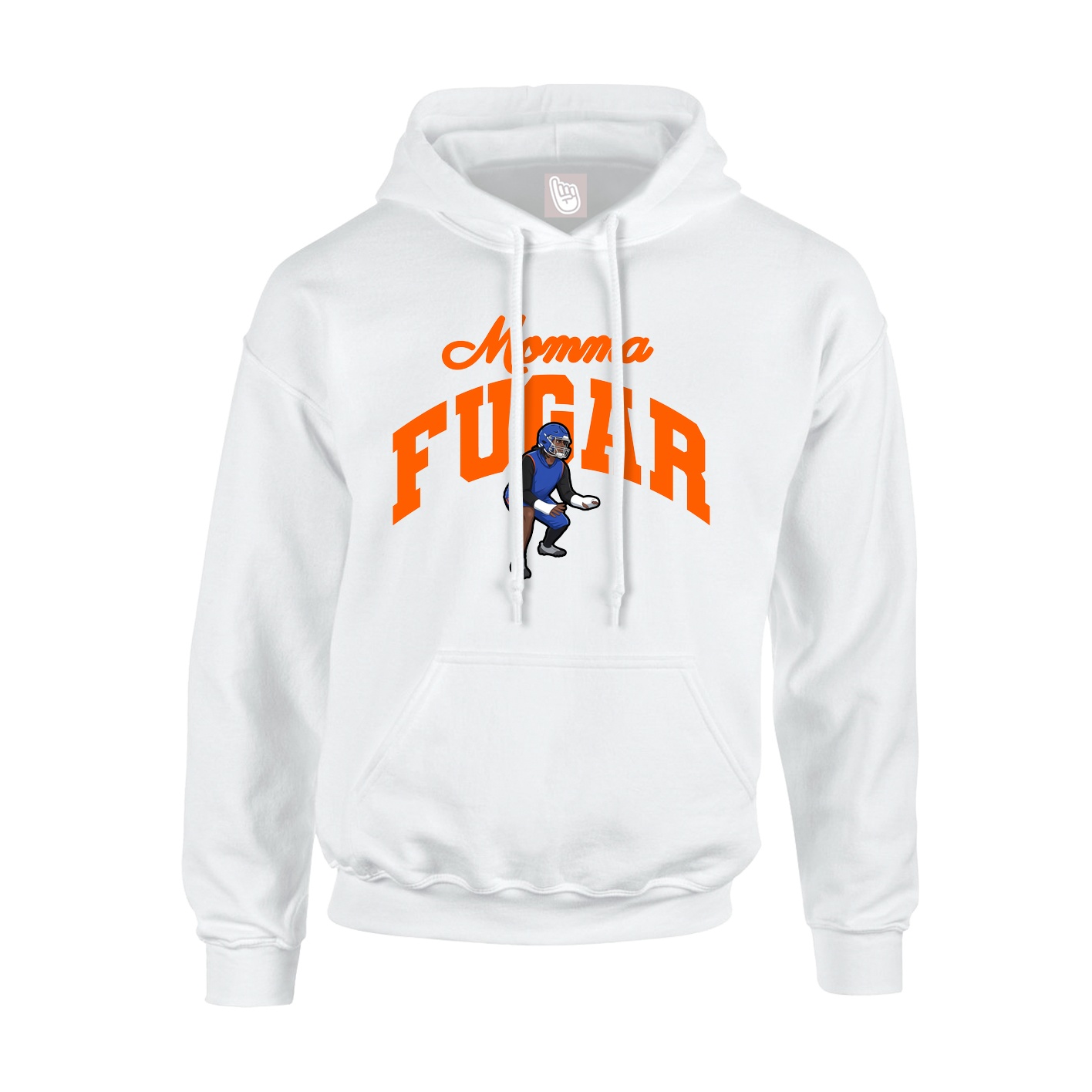 Youth Hoodie — Mothers Day Arch in White