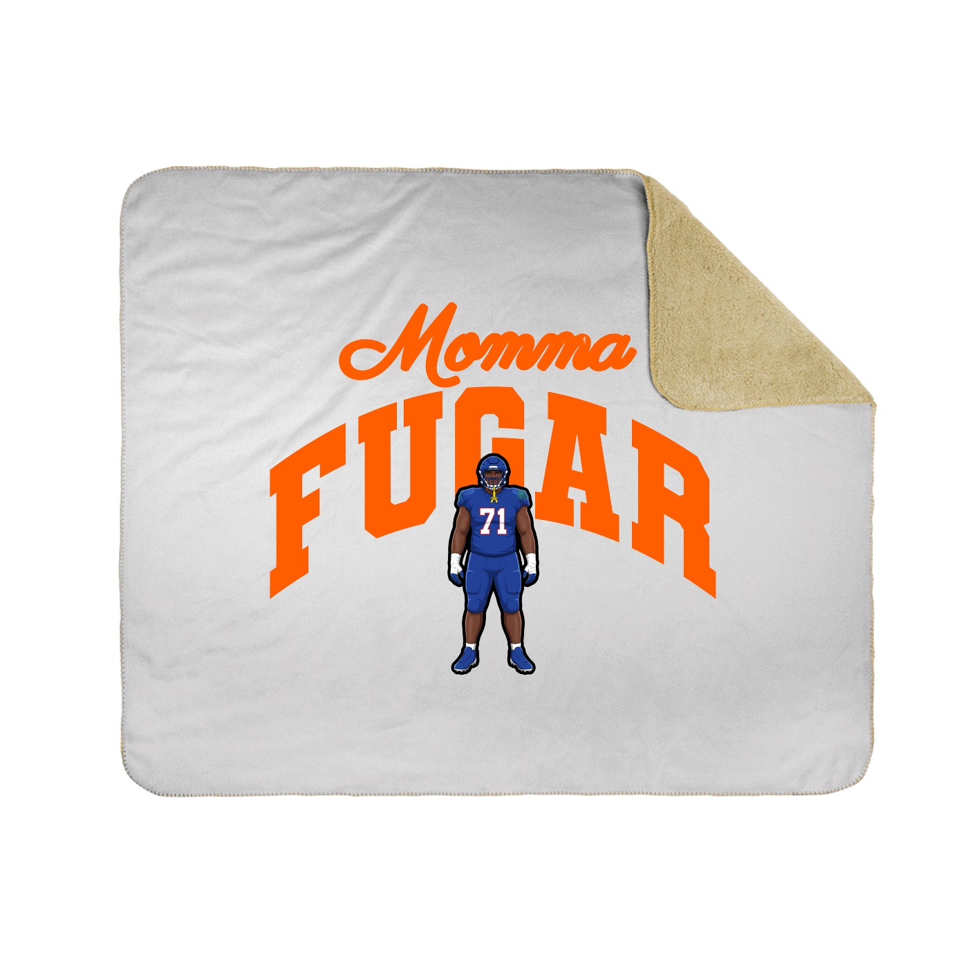Throw Blanket — Mothers Day Arch in White
