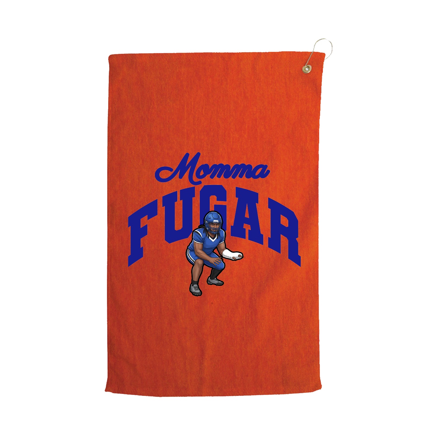 Golf Towel — Mothers Day Arch in Orange