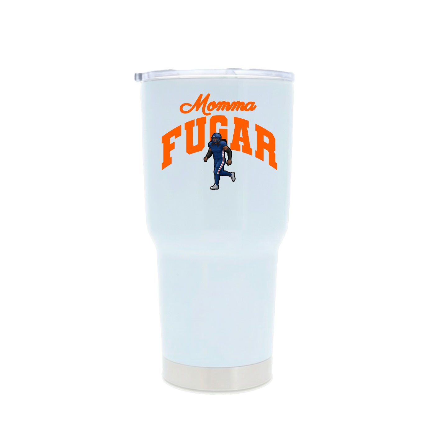30oz Stainless Steel Tumbler — Mothers Day Arch in White