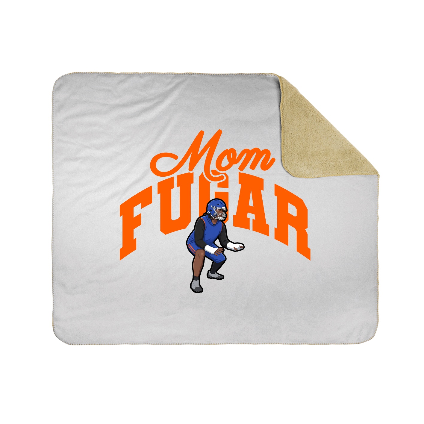 Throw Blanket — Mothers Day Arch in White