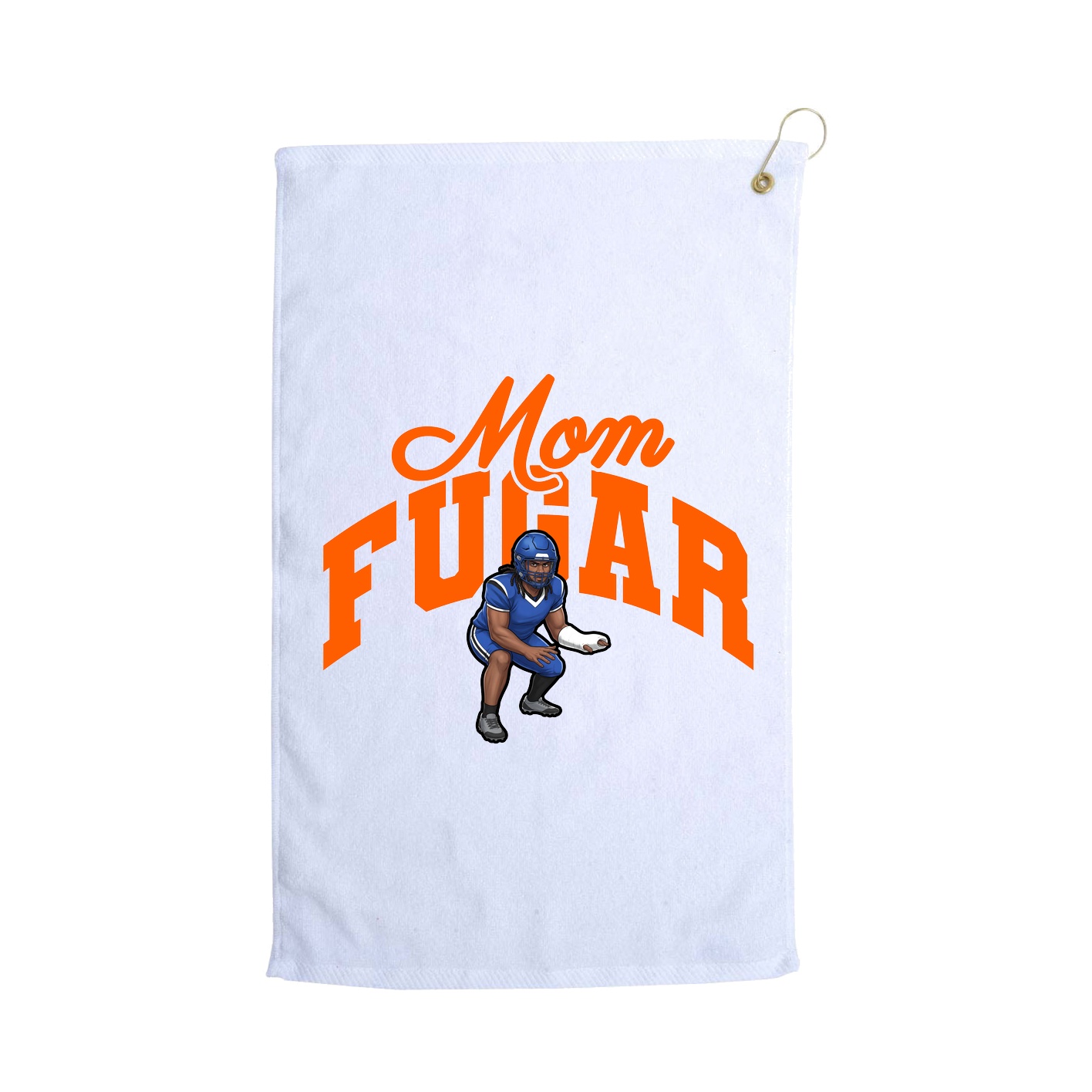 Golf Towel — Mothers Day Arch in White
