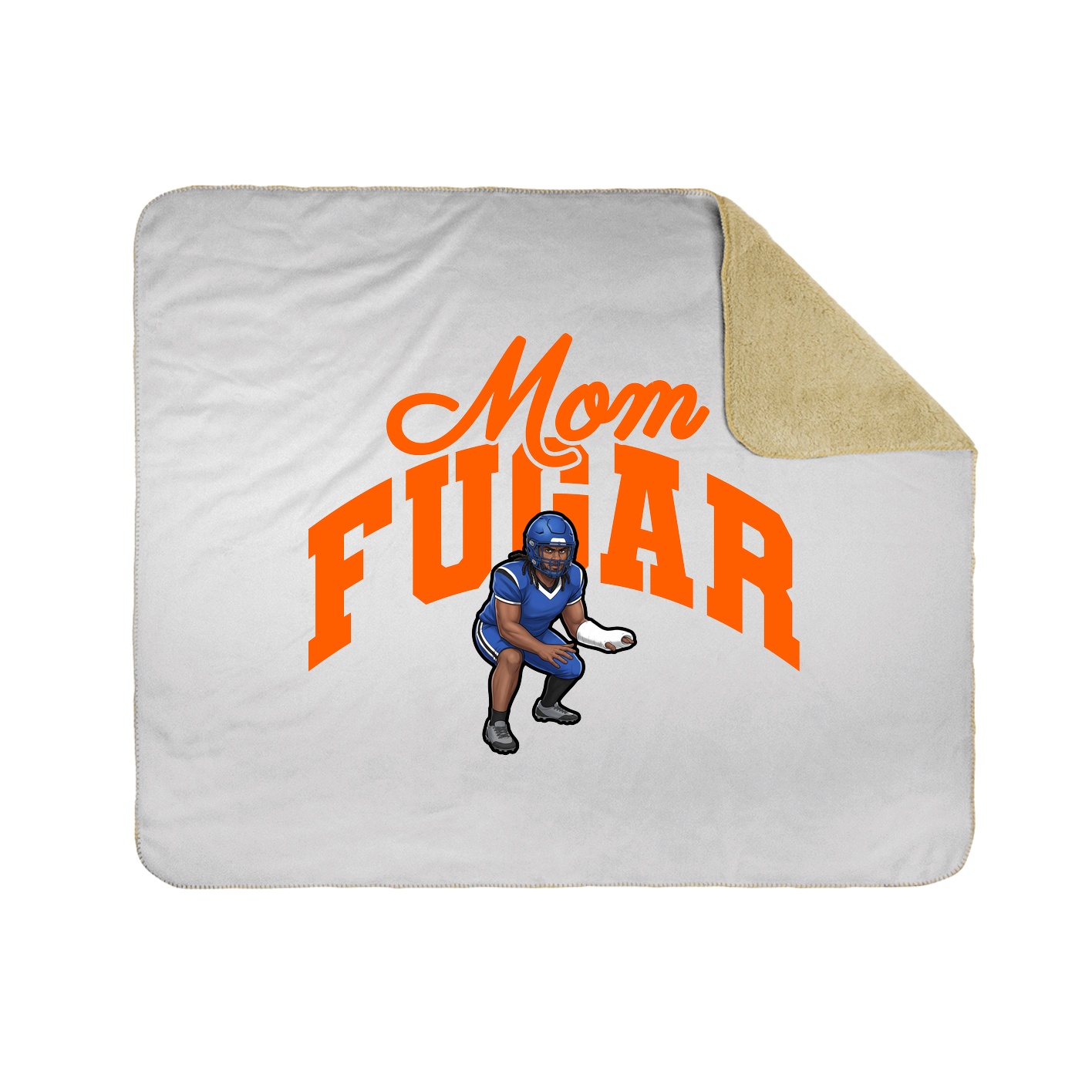 Throw Blanket — Mothers Day Arch in White