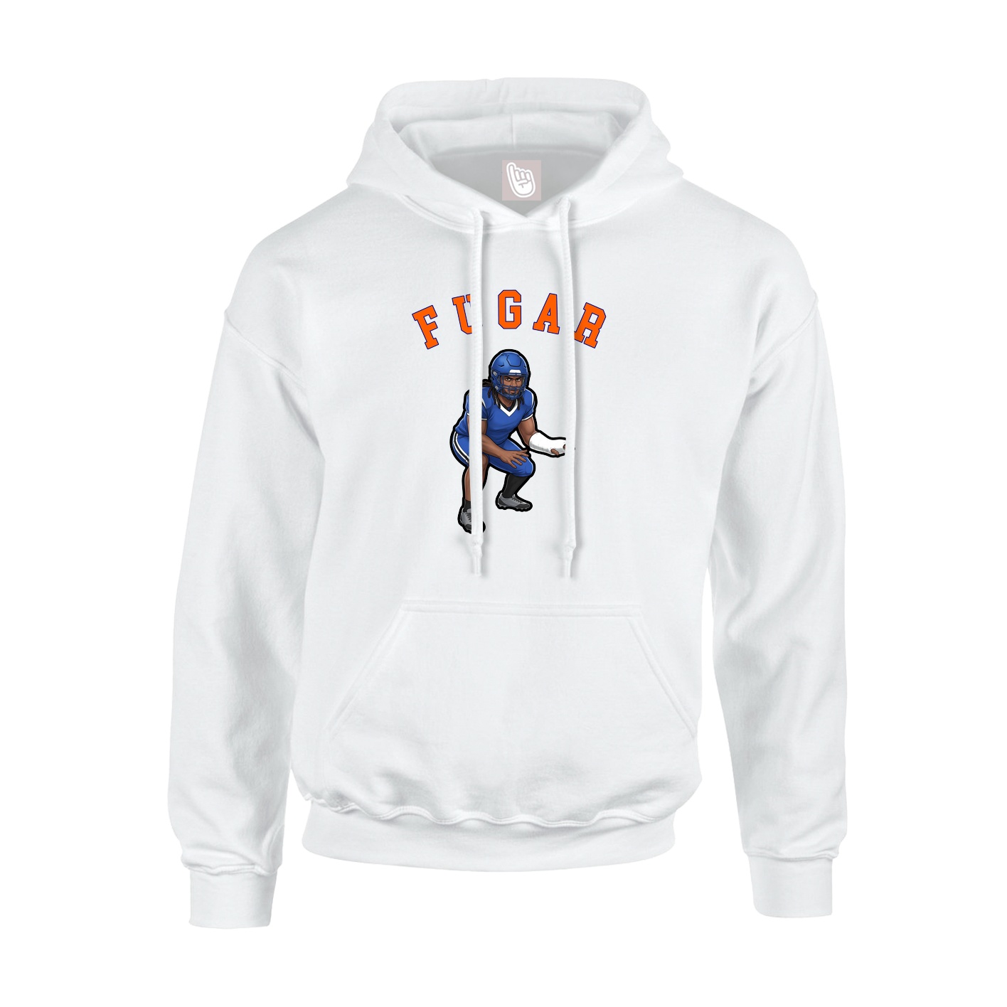 Hoodie — Shirsey Arch in White