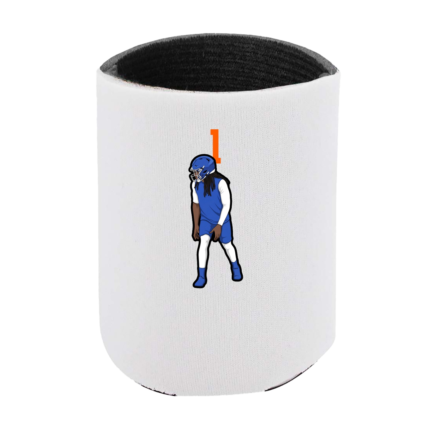 Can Holder — Number Top in White