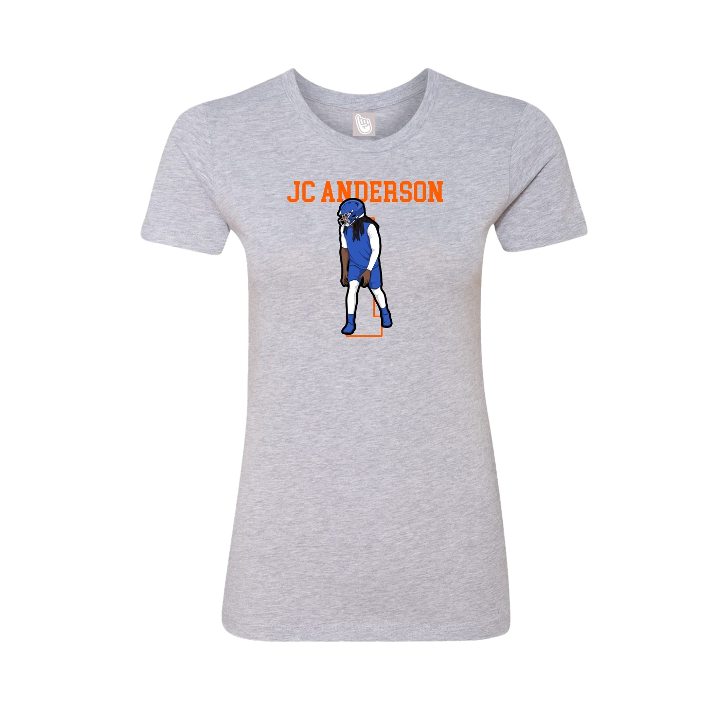 Fitted Women's Tee — Shirsey in Grey