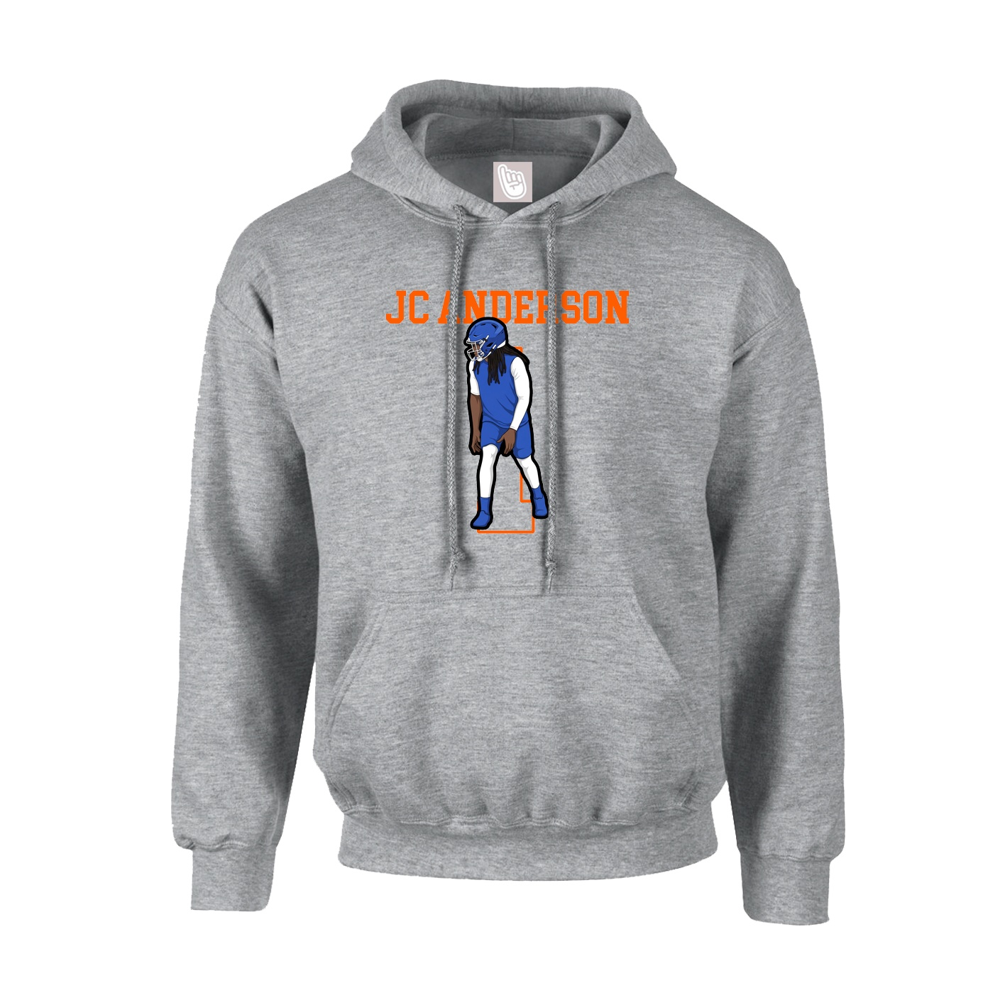 Hoodie — Shirsey in Grey