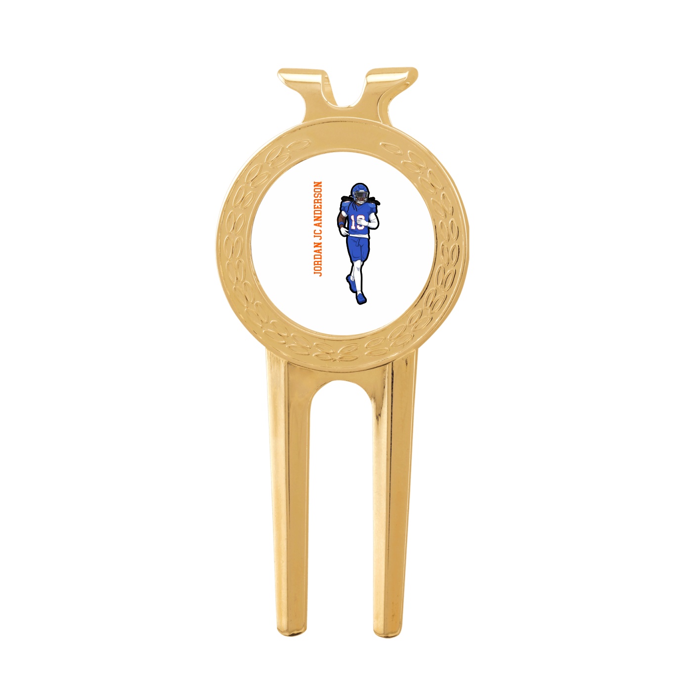 Divot Tool with Ball Marker — Name Vertical in Classic