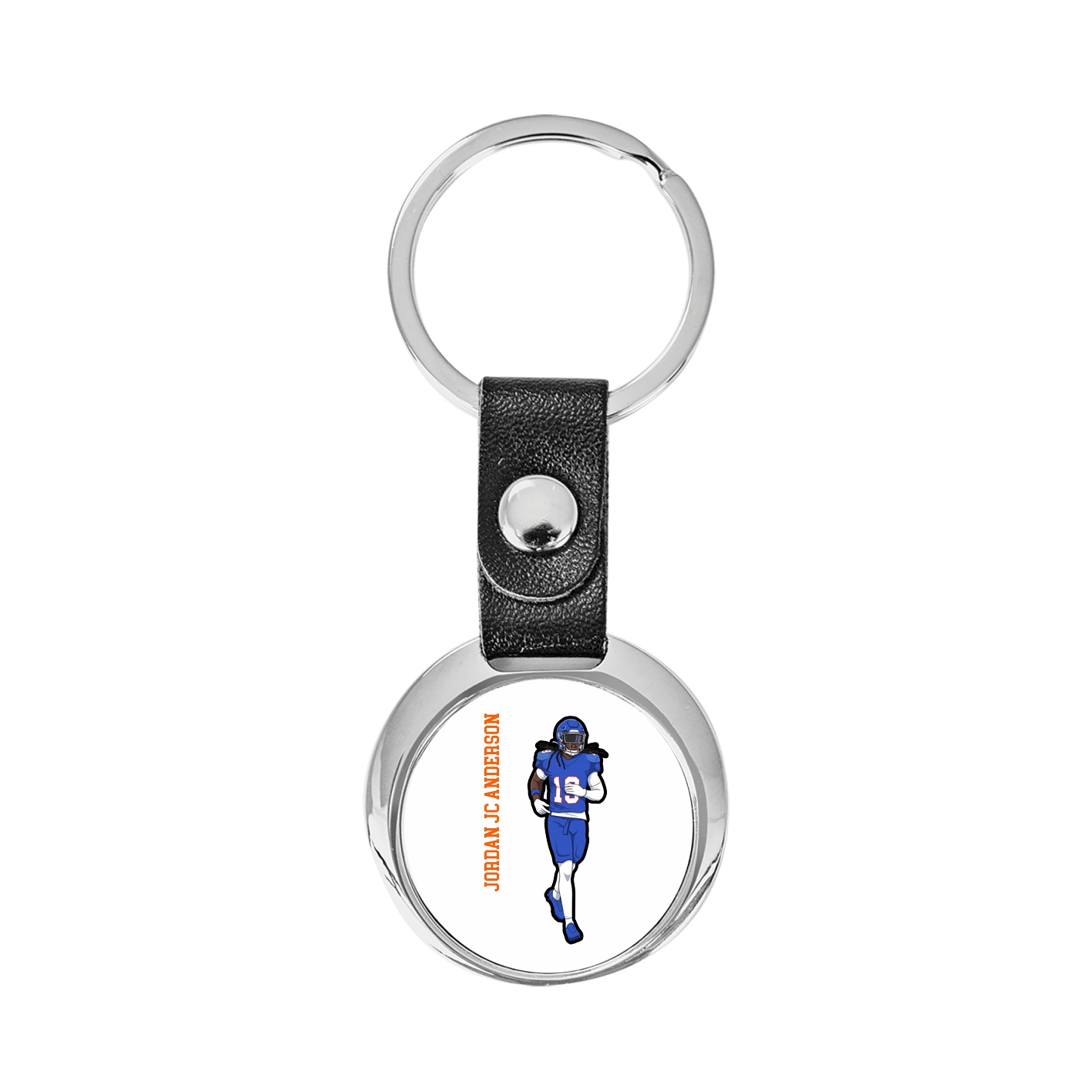 Key Chain — Name Vertical in Classic