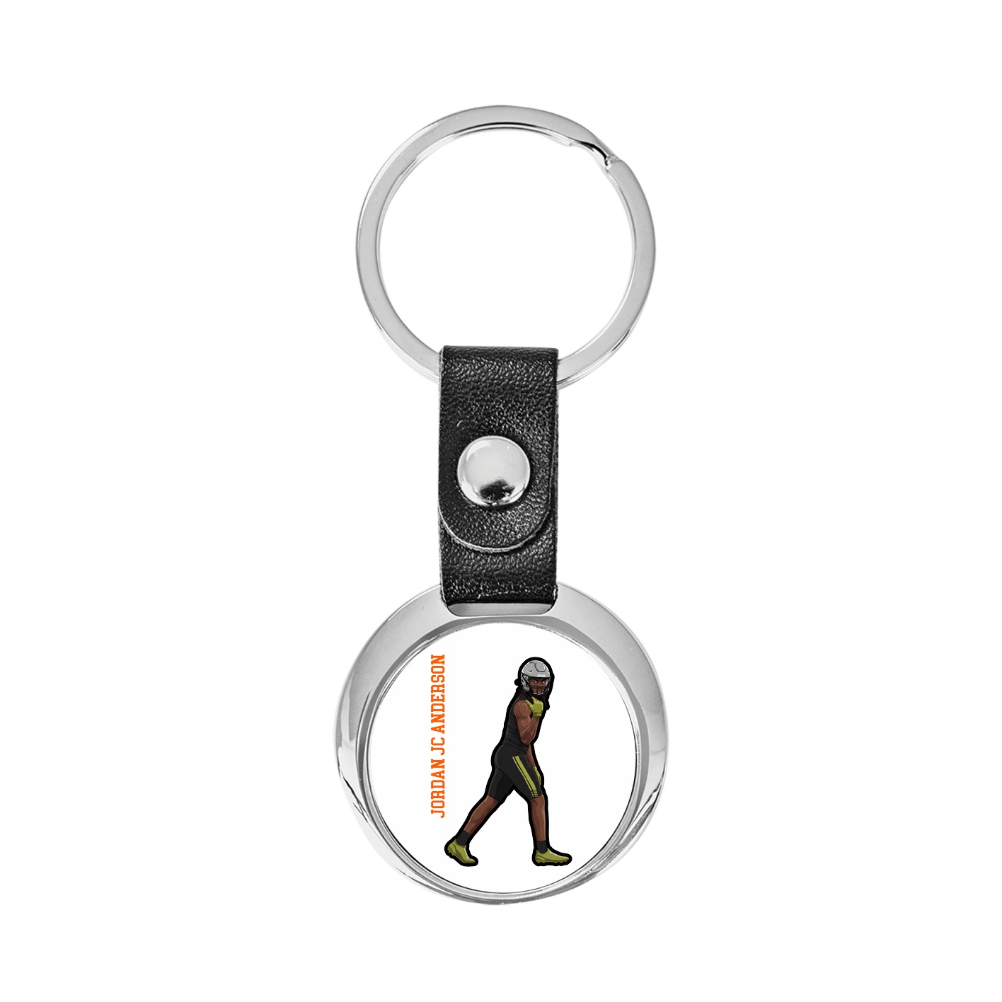 Key Chain — Name Vertical in Classic