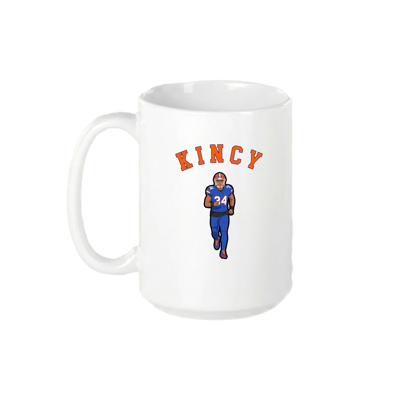 15oz Coffee Mug — Shirsey Arch in White