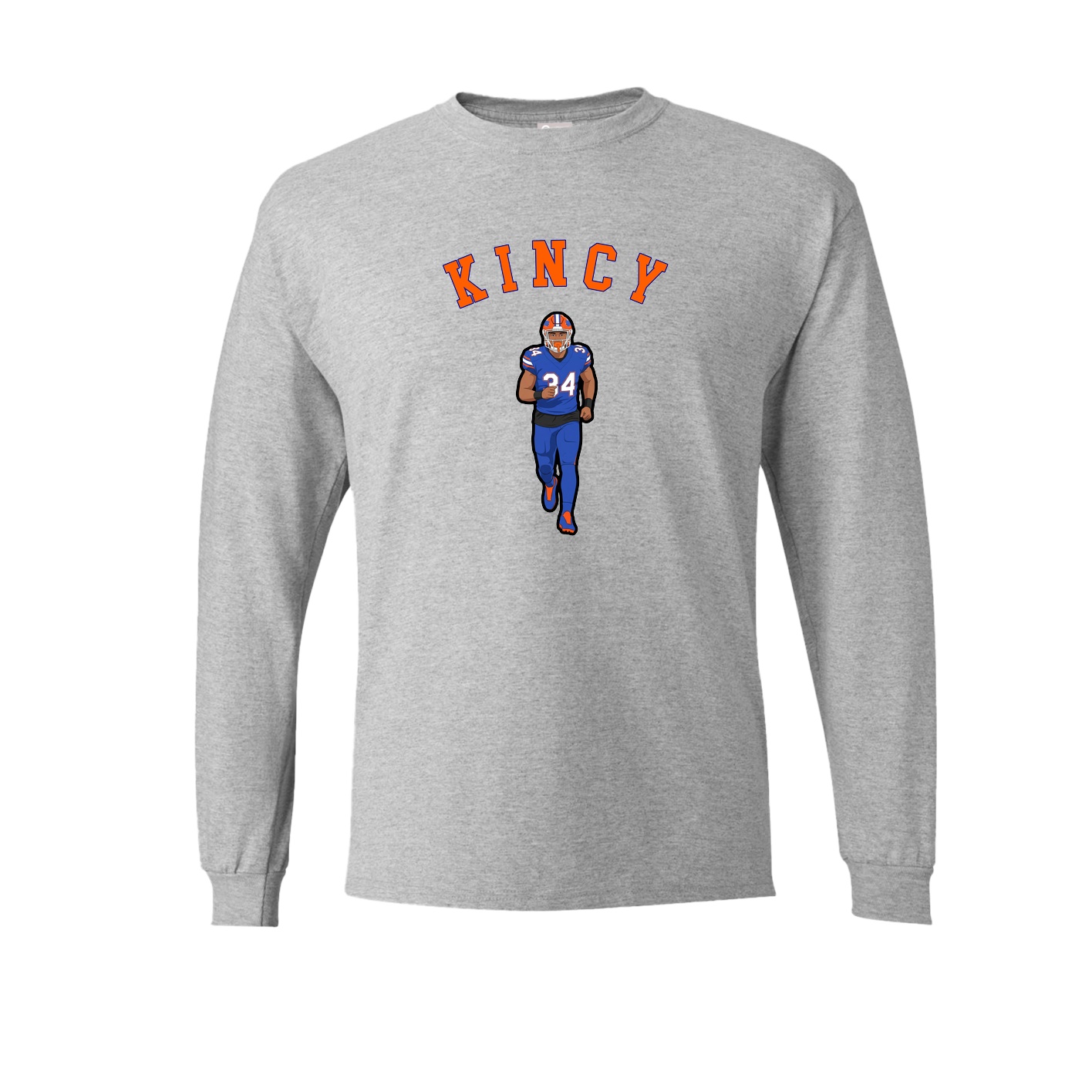 Long Sleeve Tee — Shirsey Arch in Grey