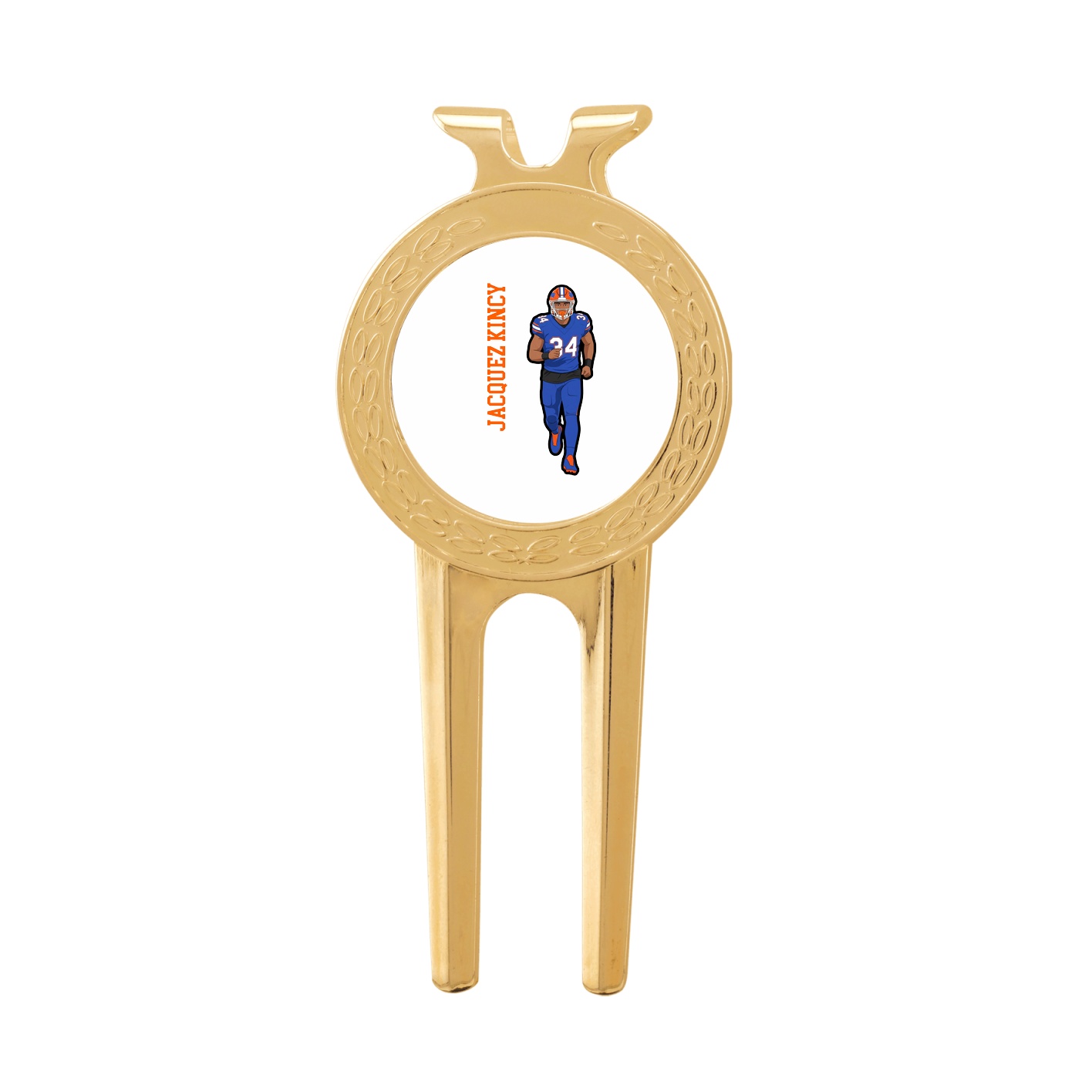 Divot Tool with Ball Marker — Name Vertical in Classic