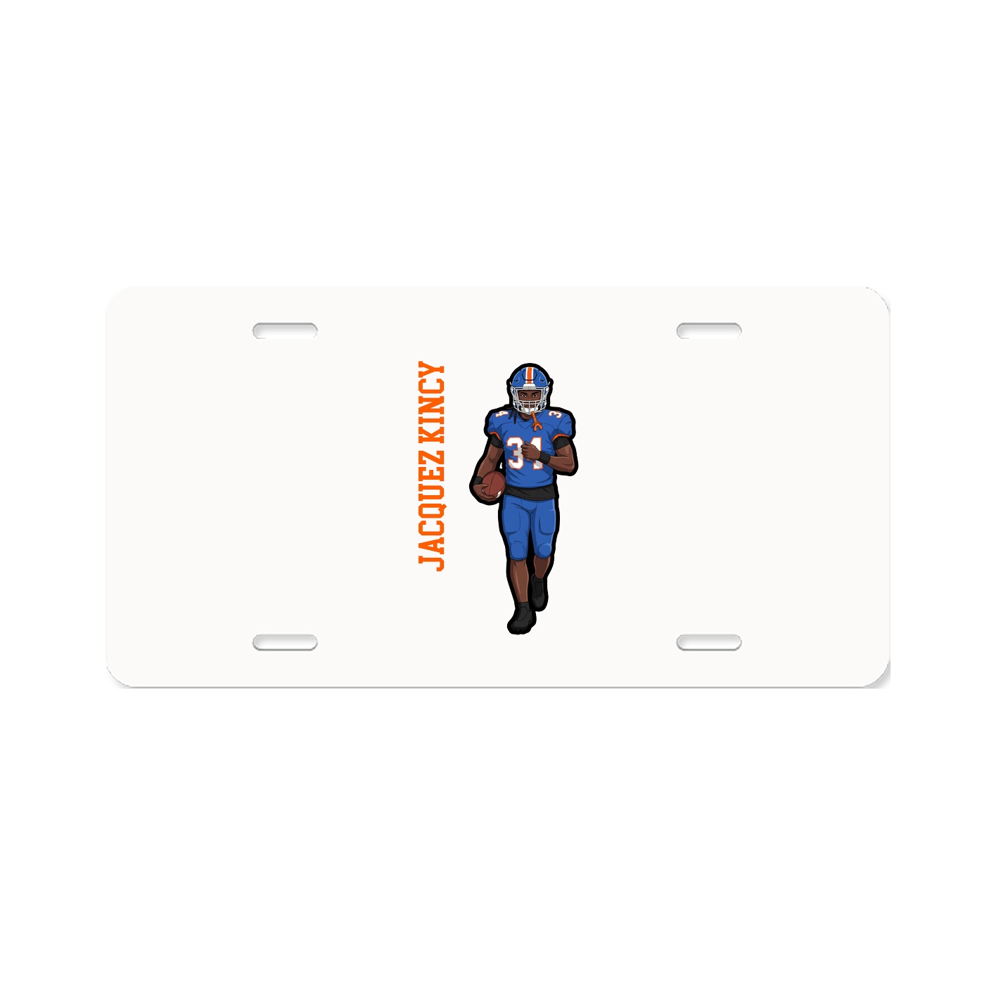 Aluminum License Plate