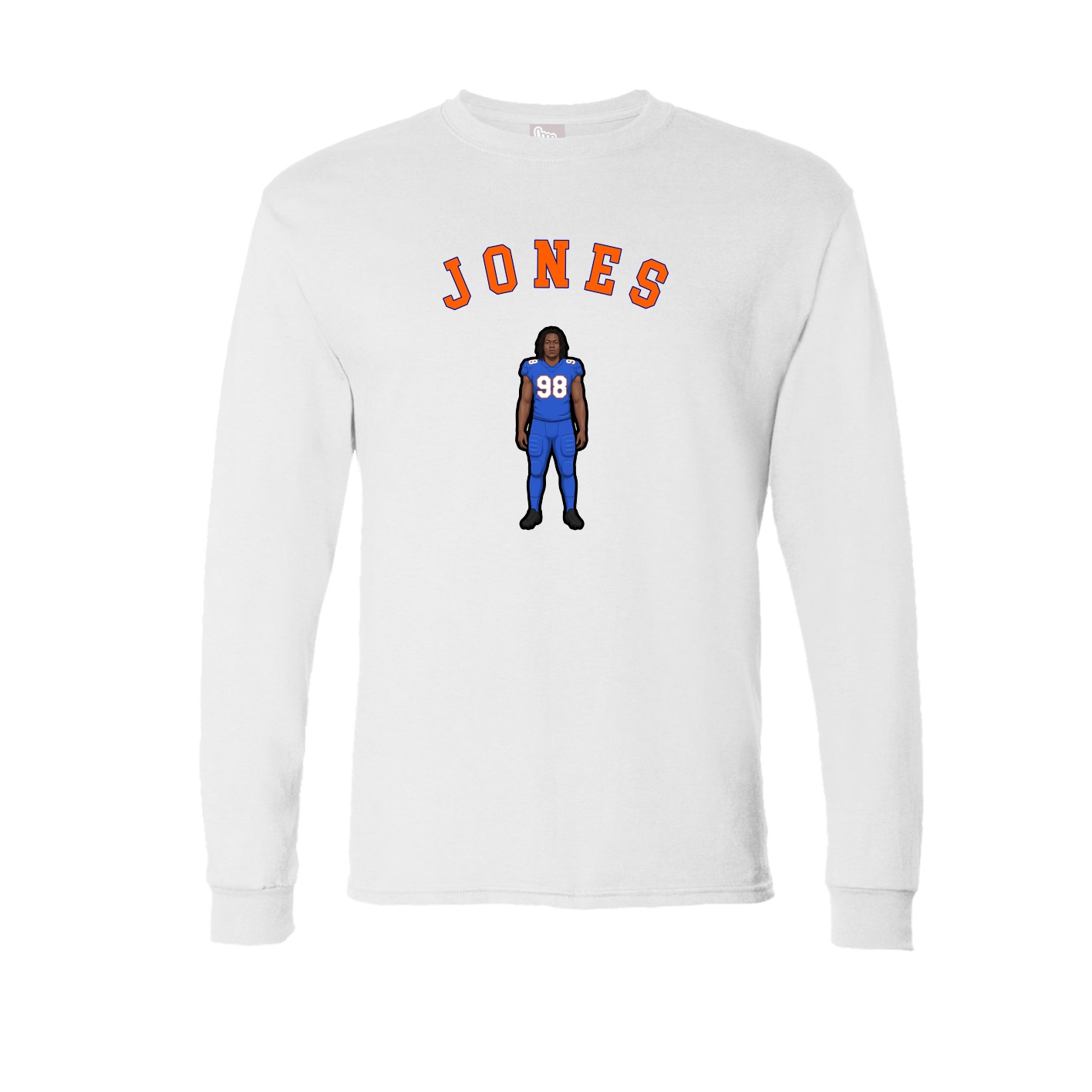 Long Sleeve Tee — Shirsey Arch in White