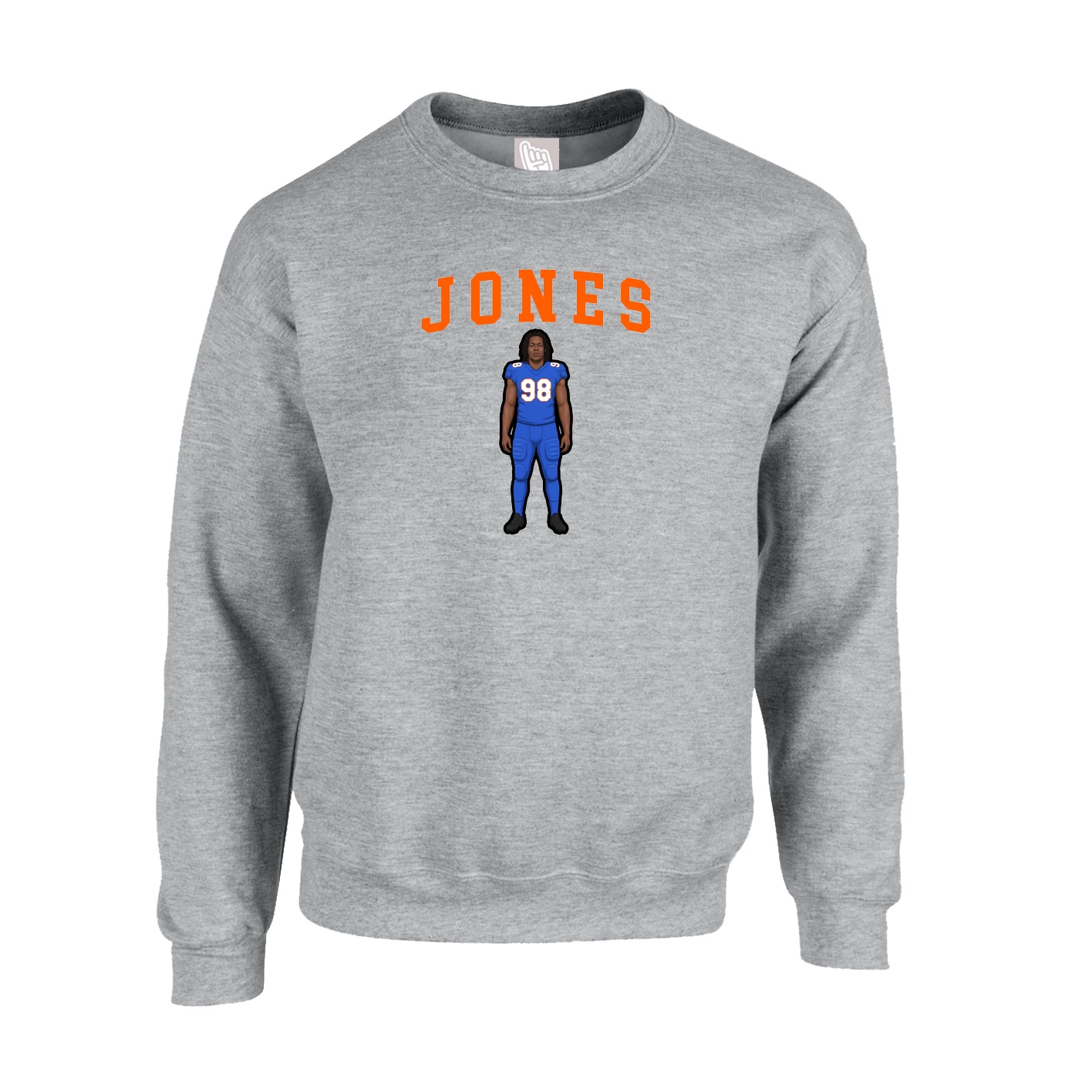 Fleece Crew — Shirsey in Grey