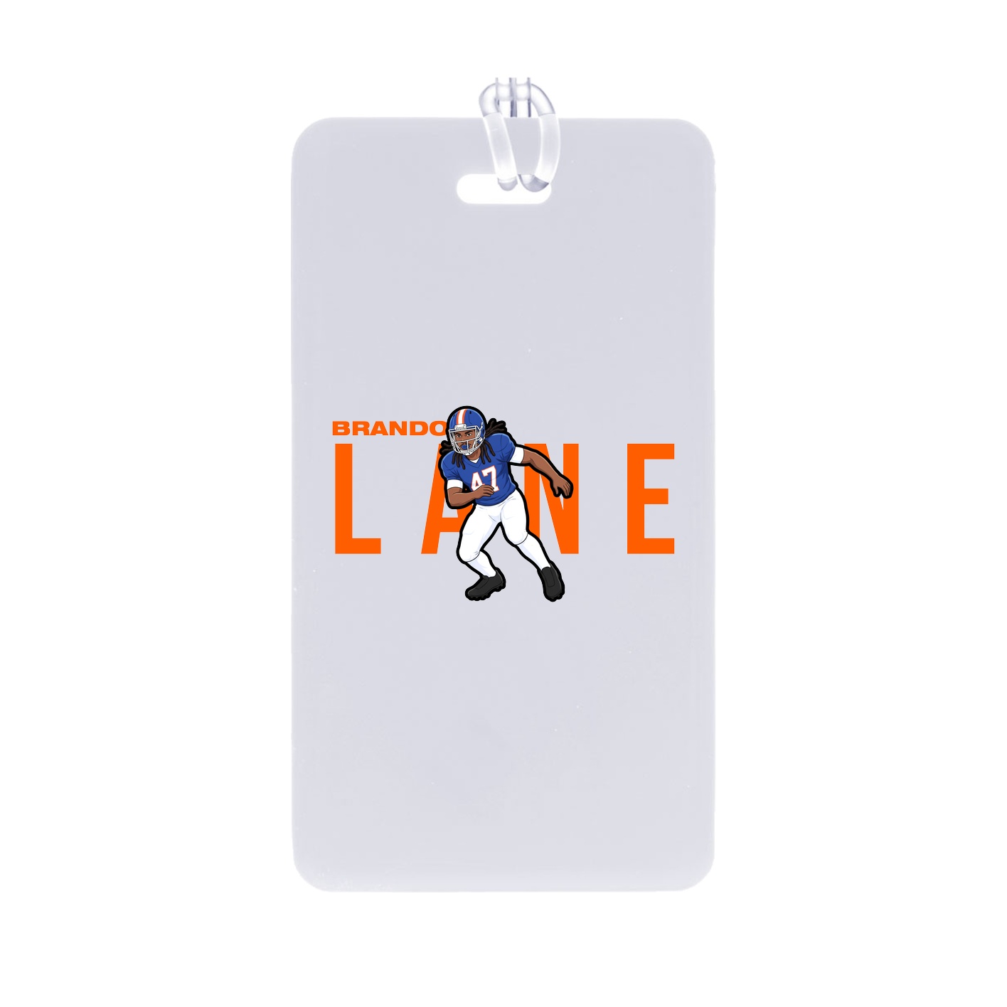 Bag Tag — Player Name in Classic