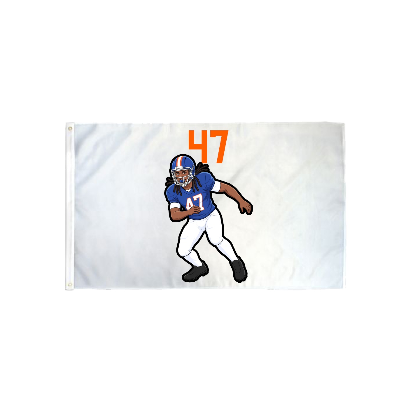 3x5 Flag — Number Top in Classic