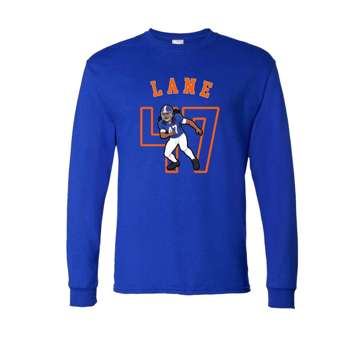 Long Sleeve Tee — Shirsey Arch in Royal