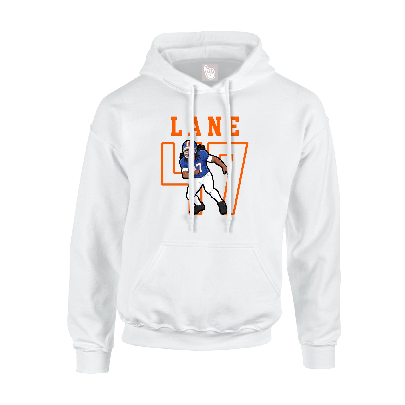 Youth Hoodie — Shirsey in White